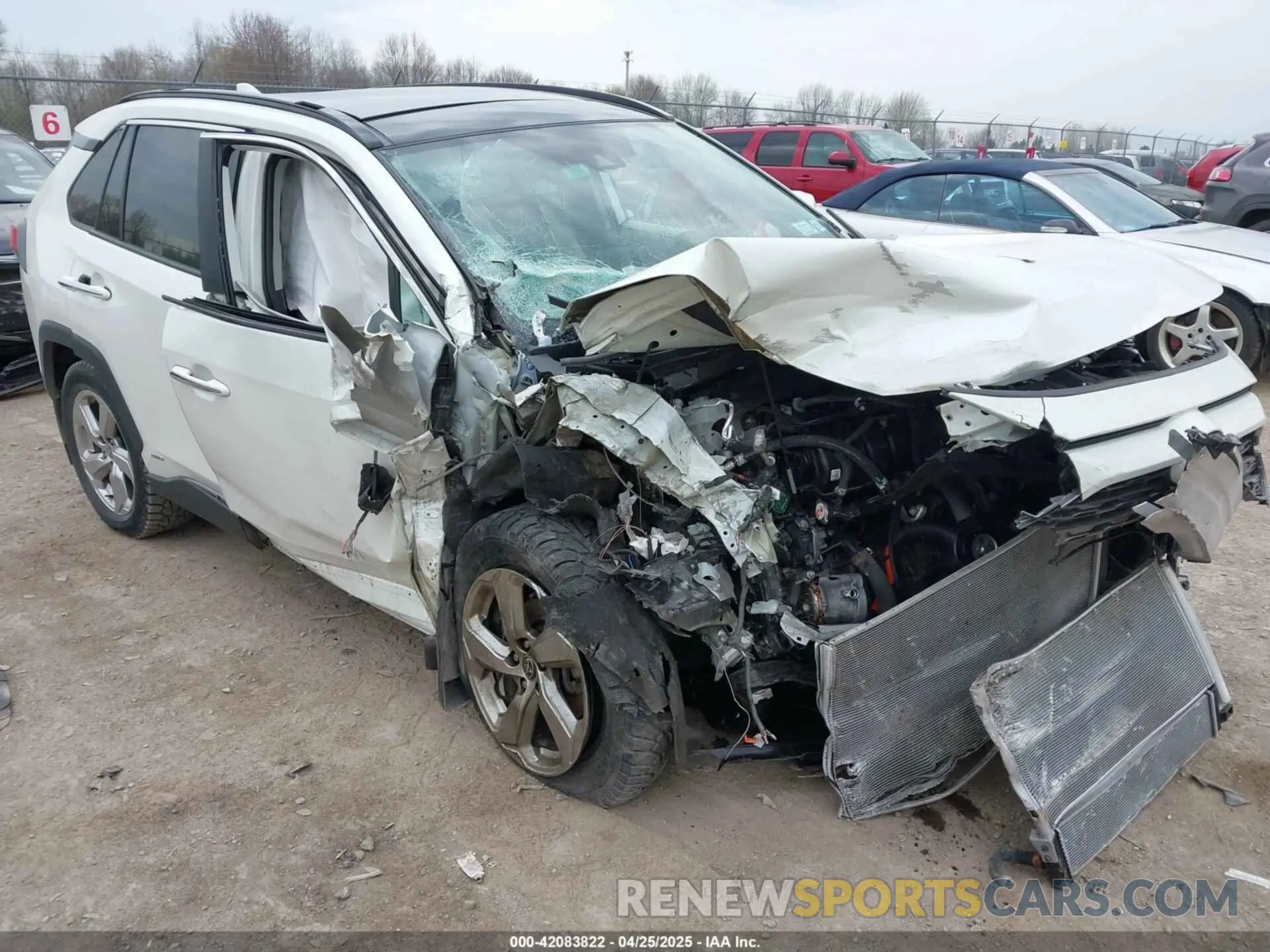 1 Фотография поврежденного автомобиля 4T3D6RFV9MU054678 TOYOTA RAV4 HYBRID 2021
