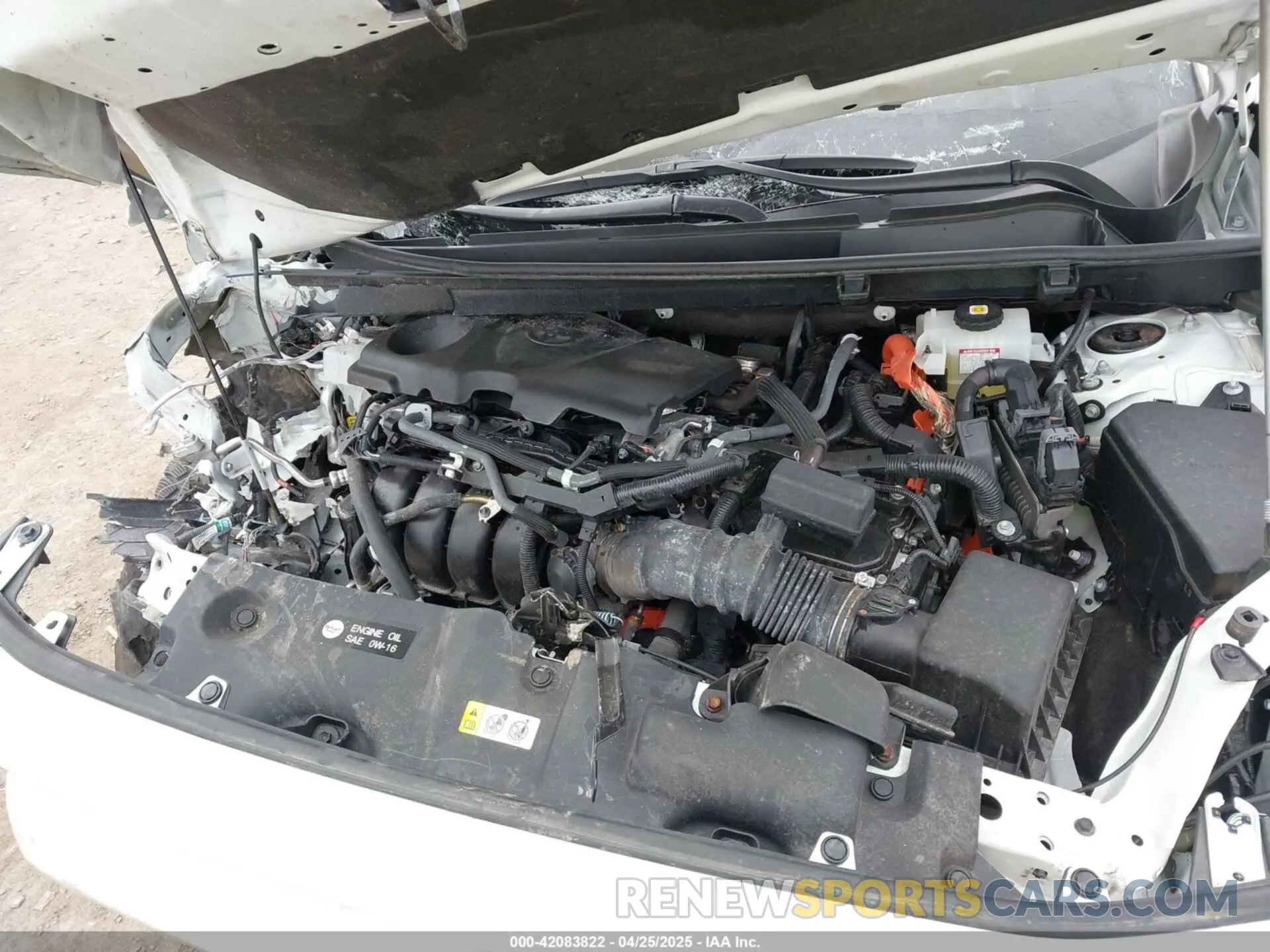 10 Фотография поврежденного автомобиля 4T3D6RFV9MU054678 TOYOTA RAV4 HYBRID 2021
