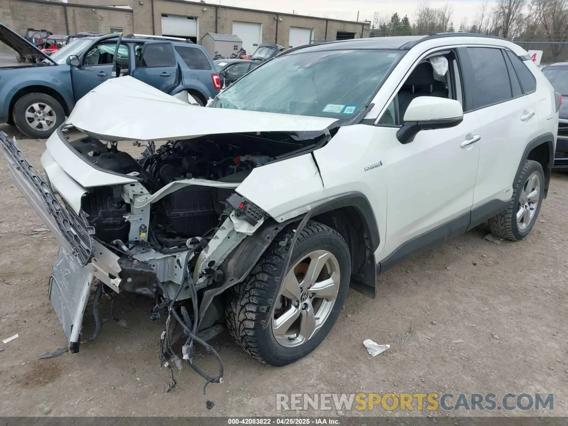 2 Фотография поврежденного автомобиля 4T3D6RFV9MU054678 TOYOTA RAV4 HYBRID 2021