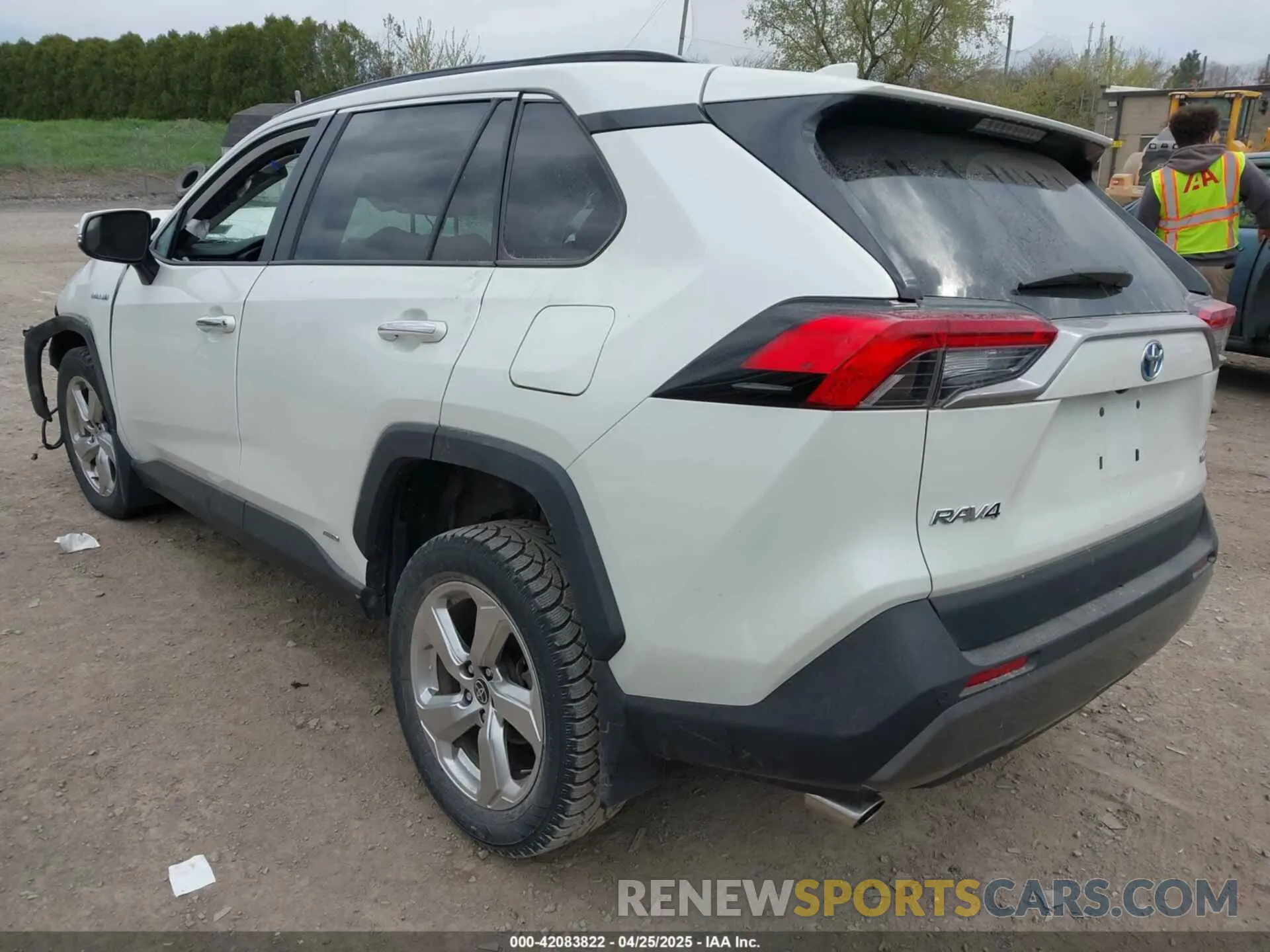3 Фотография поврежденного автомобиля 4T3D6RFV9MU054678 TOYOTA RAV4 HYBRID 2021