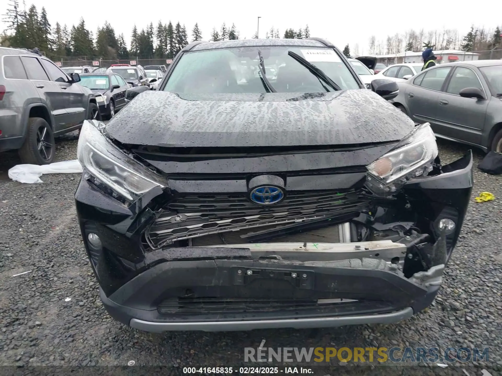 13 Фотография поврежденного автомобиля 4T3D6RFVXMU017302 TOYOTA RAV4 HYBRID 2021
