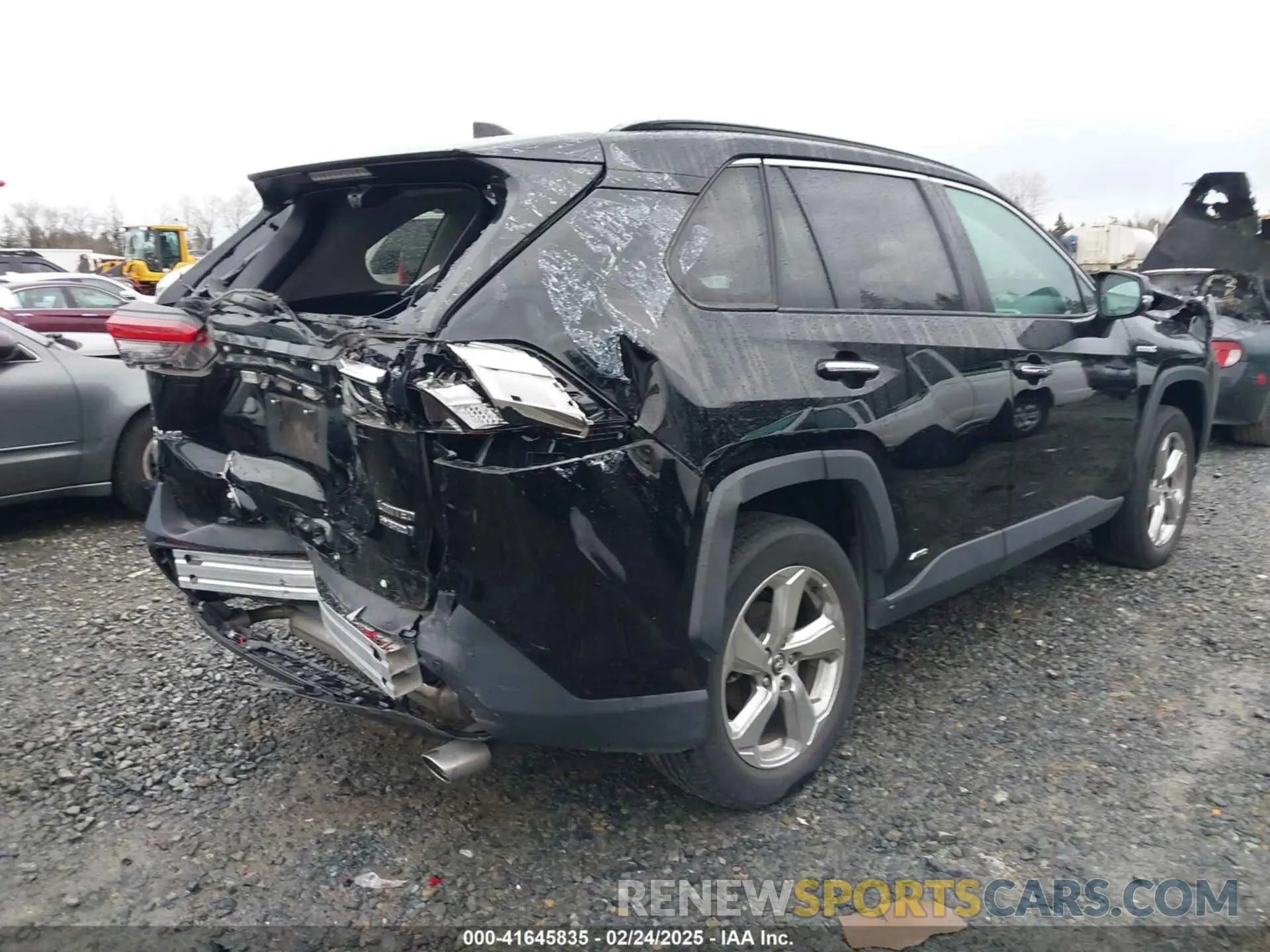 4 Фотография поврежденного автомобиля 4T3D6RFVXMU017302 TOYOTA RAV4 HYBRID 2021