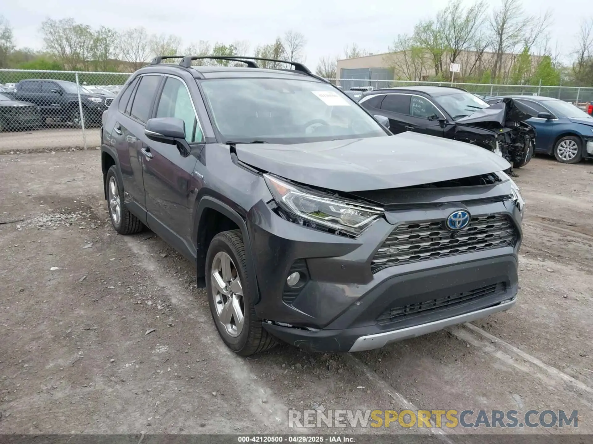 1 Photograph of a damaged car 4T3D6RFVXMU028235 TOYOTA RAV4 HYBRID 2021