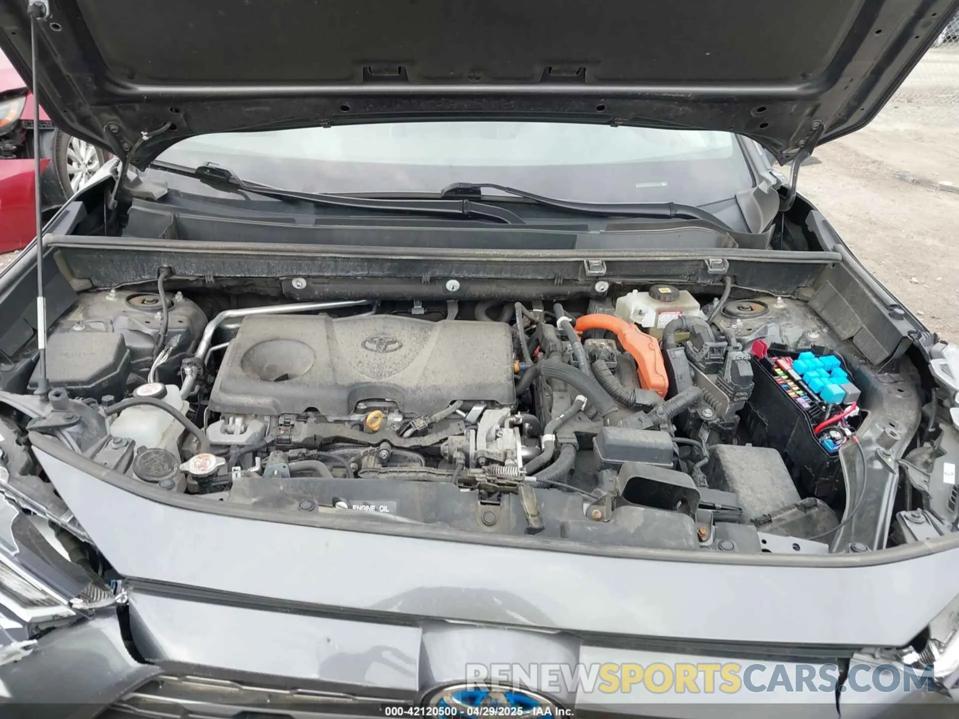10 Photograph of a damaged car 4T3D6RFVXMU028235 TOYOTA RAV4 HYBRID 2021