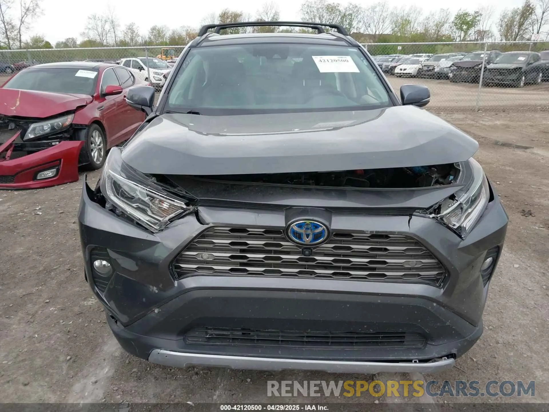 6 Photograph of a damaged car 4T3D6RFVXMU028235 TOYOTA RAV4 HYBRID 2021