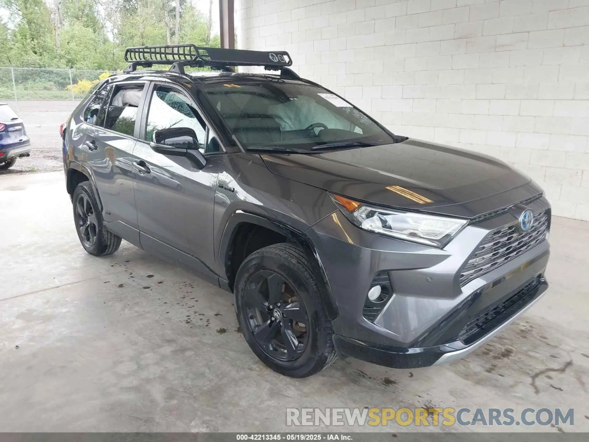 1 Photograph of a damaged car 4T3E6RFV2MU007724 TOYOTA RAV4 HYBRID 2021