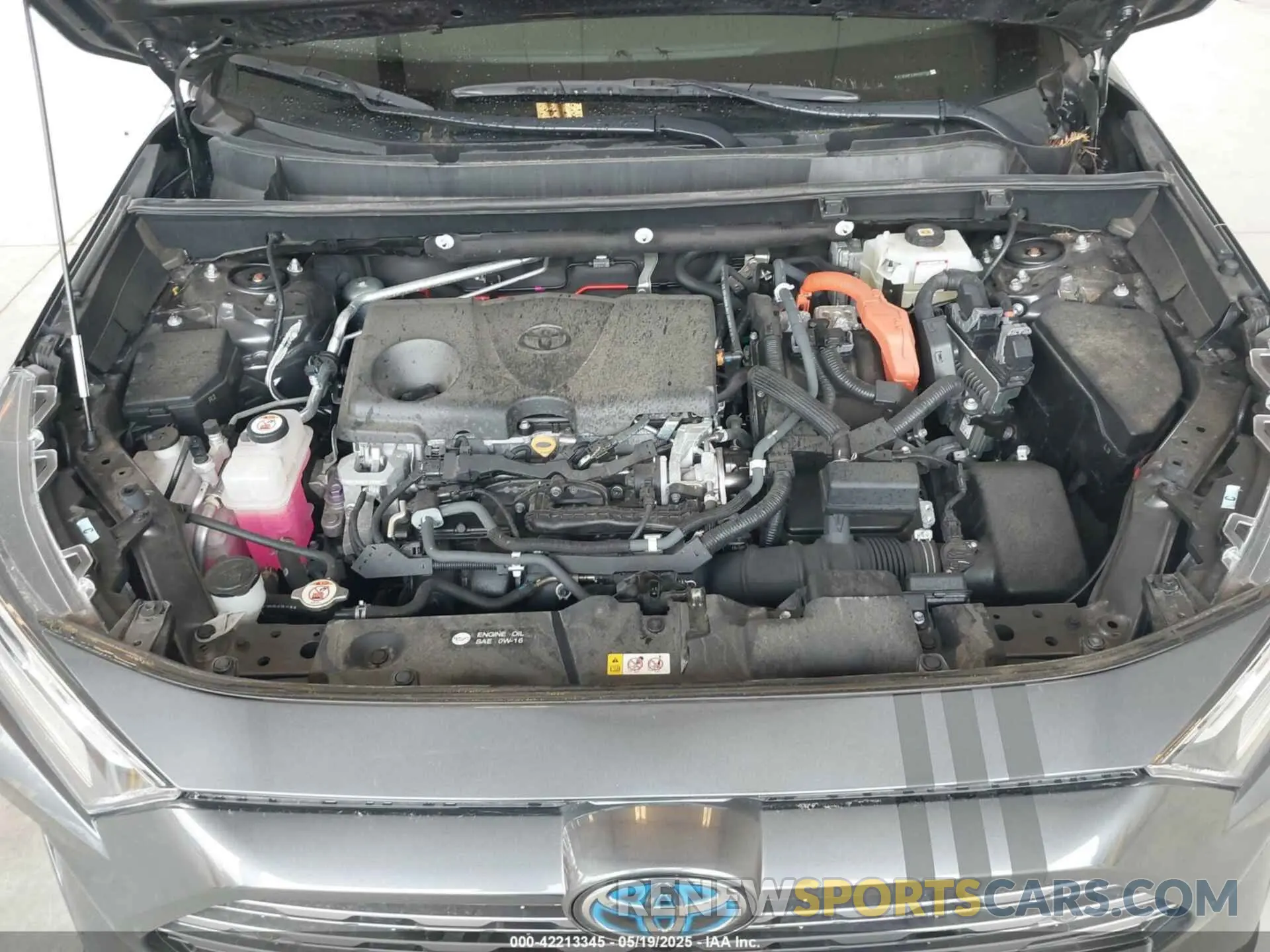 10 Photograph of a damaged car 4T3E6RFV2MU007724 TOYOTA RAV4 HYBRID 2021