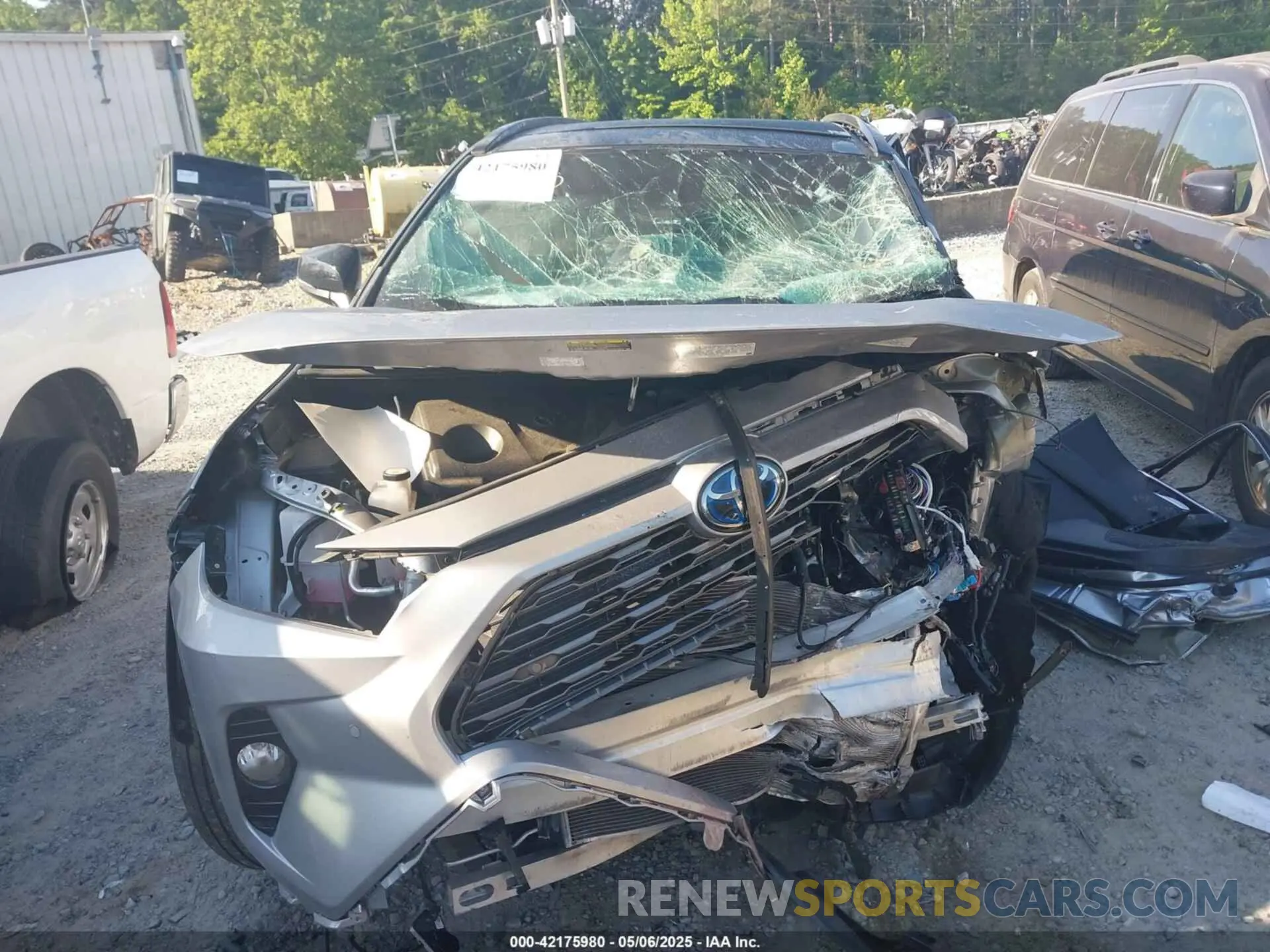 13 Photograph of a damaged car 4T3E6RFV3MU055183 TOYOTA RAV4 HYBRID 2021