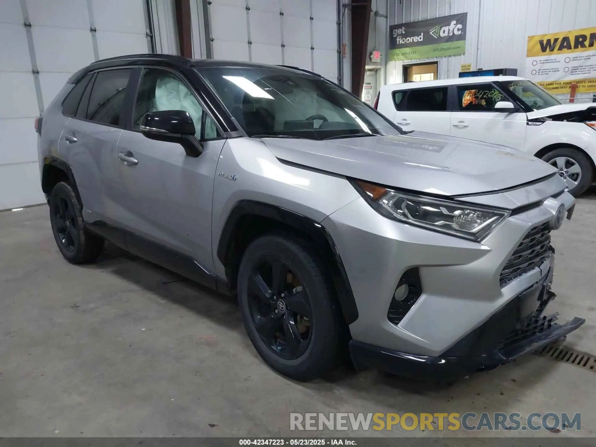 1 Photograph of a damaged car 4T3E6RFV5MU063382 TOYOTA RAV4 HYBRID 2021