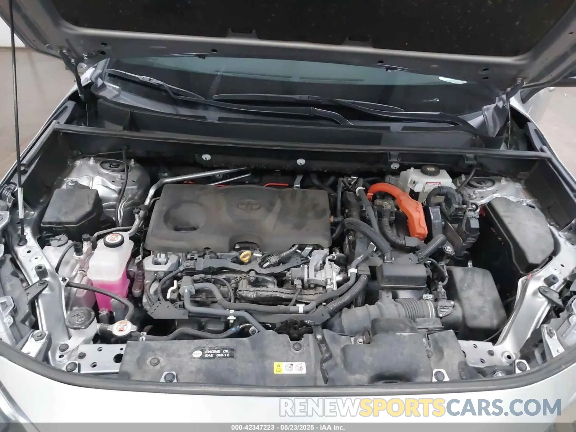 10 Photograph of a damaged car 4T3E6RFV5MU063382 TOYOTA RAV4 HYBRID 2021