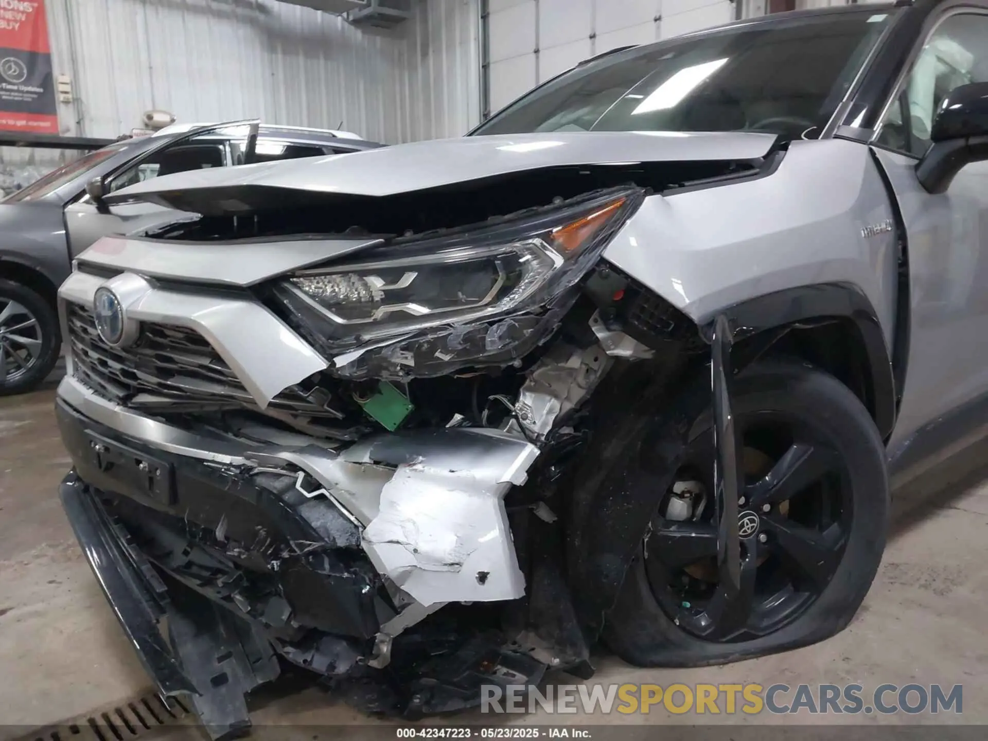 6 Photograph of a damaged car 4T3E6RFV5MU063382 TOYOTA RAV4 HYBRID 2021