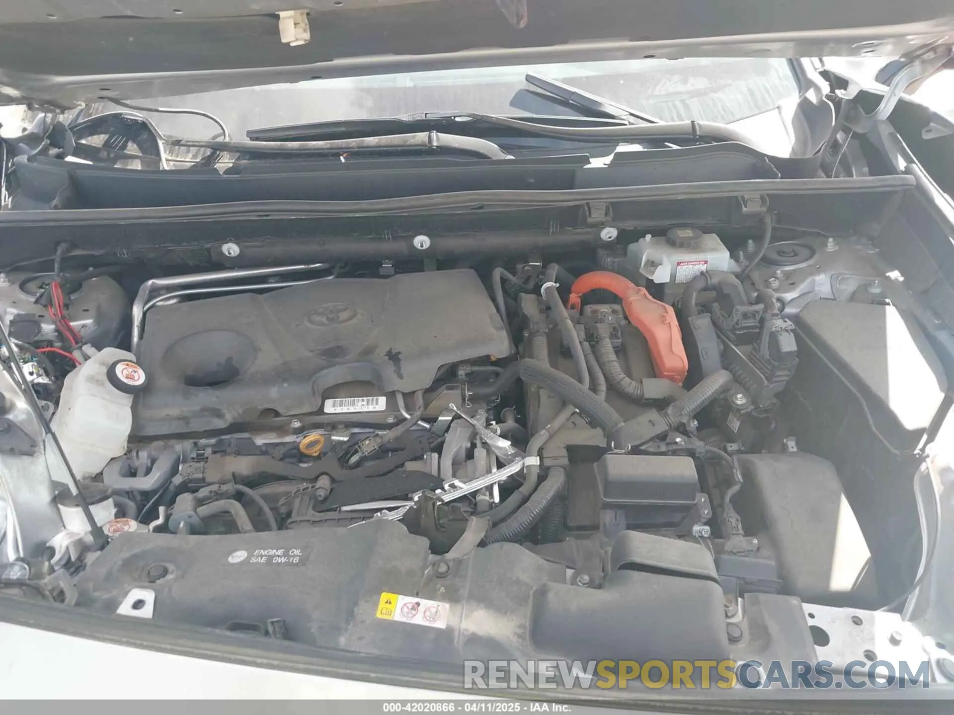 10 Фотография поврежденного автомобиля 4T3E6RFV6MU040399 TOYOTA RAV4 HYBRID 2021