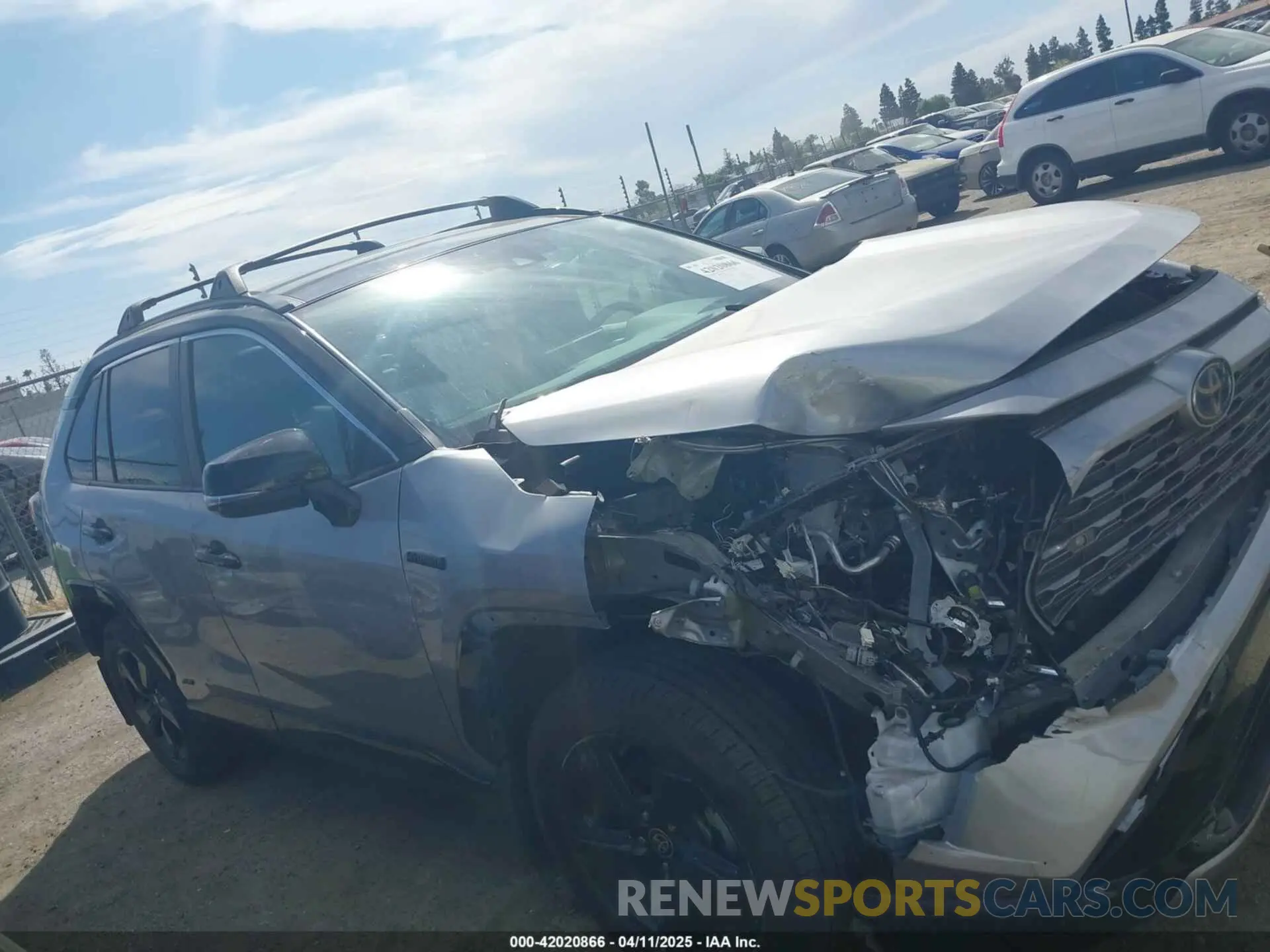 14 Фотография поврежденного автомобиля 4T3E6RFV6MU040399 TOYOTA RAV4 HYBRID 2021