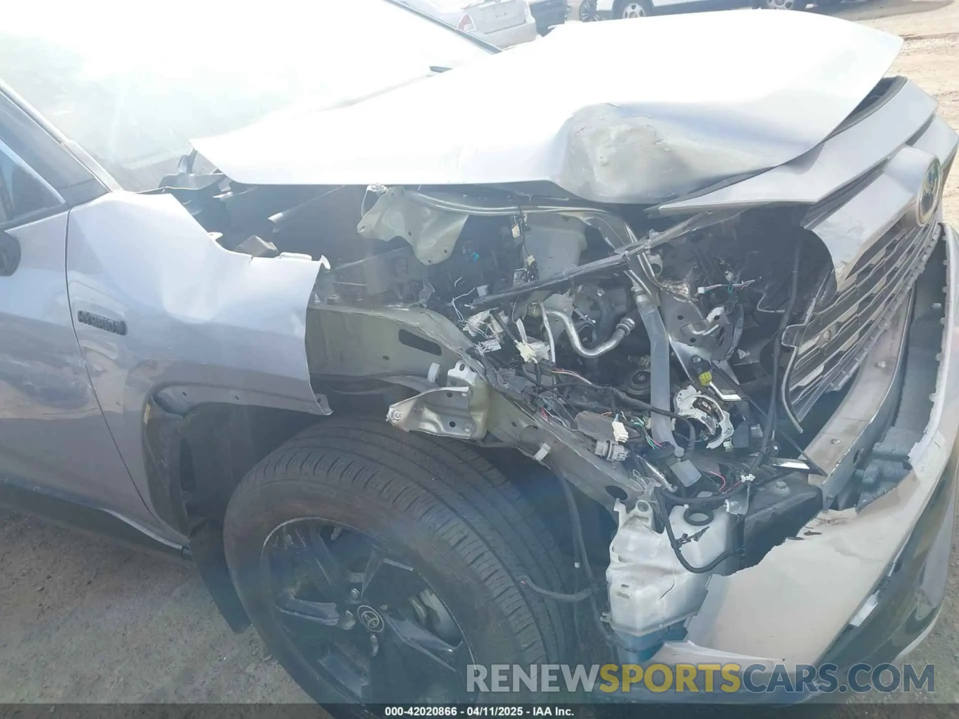 19 Фотография поврежденного автомобиля 4T3E6RFV6MU040399 TOYOTA RAV4 HYBRID 2021