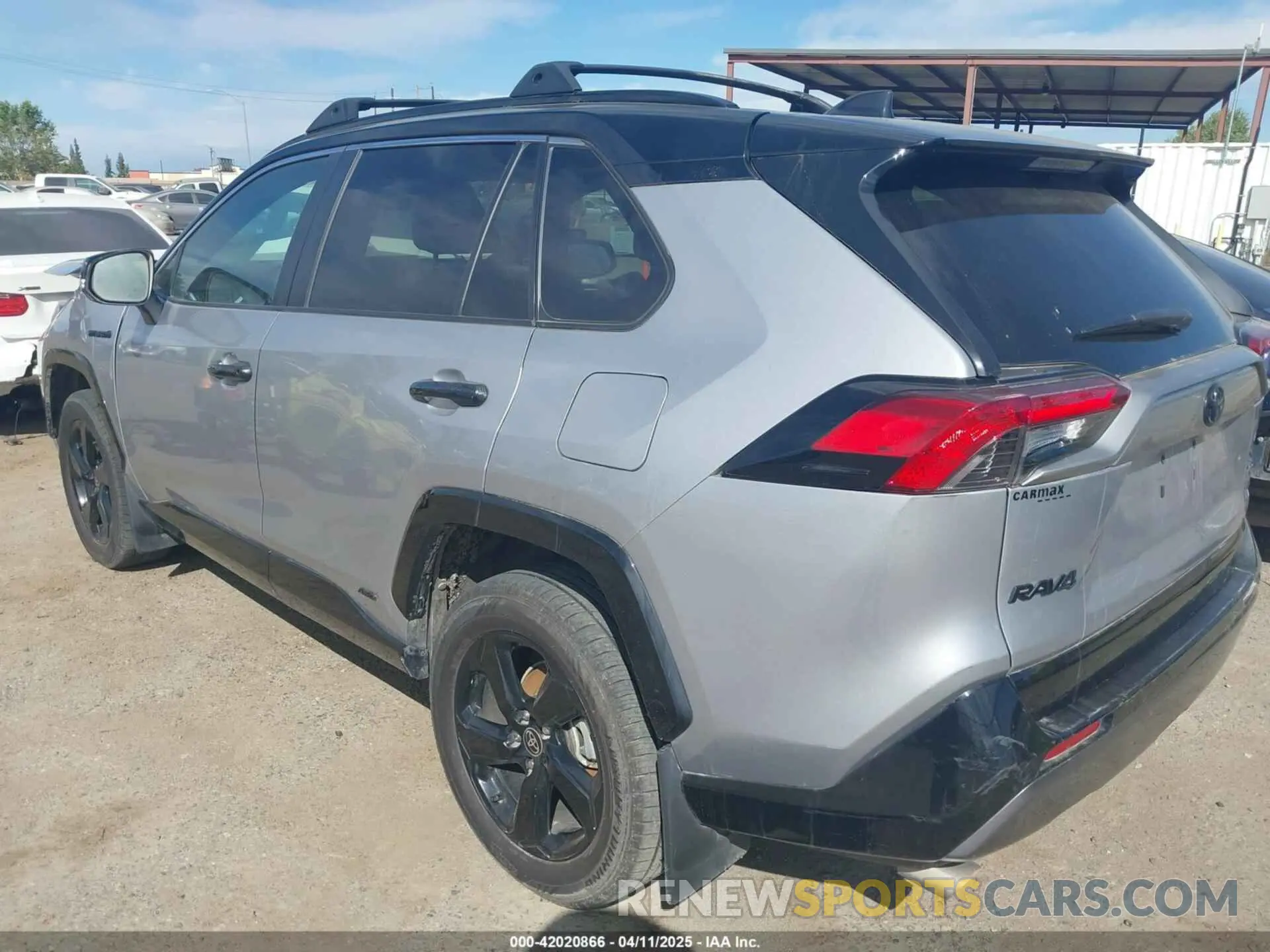 3 Фотография поврежденного автомобиля 4T3E6RFV6MU040399 TOYOTA RAV4 HYBRID 2021