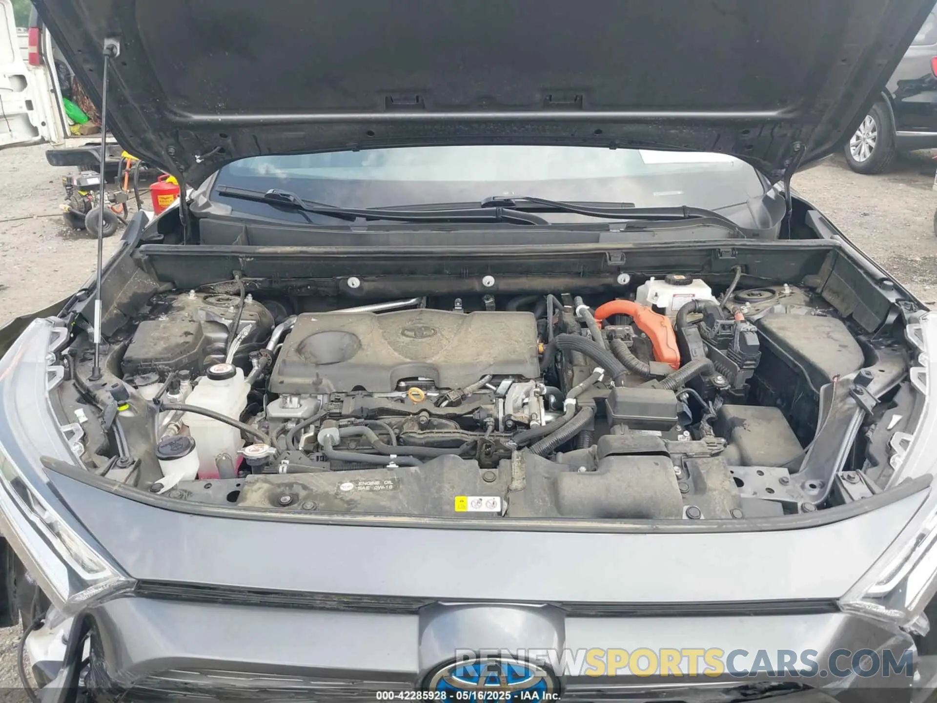 10 Photograph of a damaged car 4T3E6RFV7MU062914 TOYOTA RAV4 HYBRID 2021