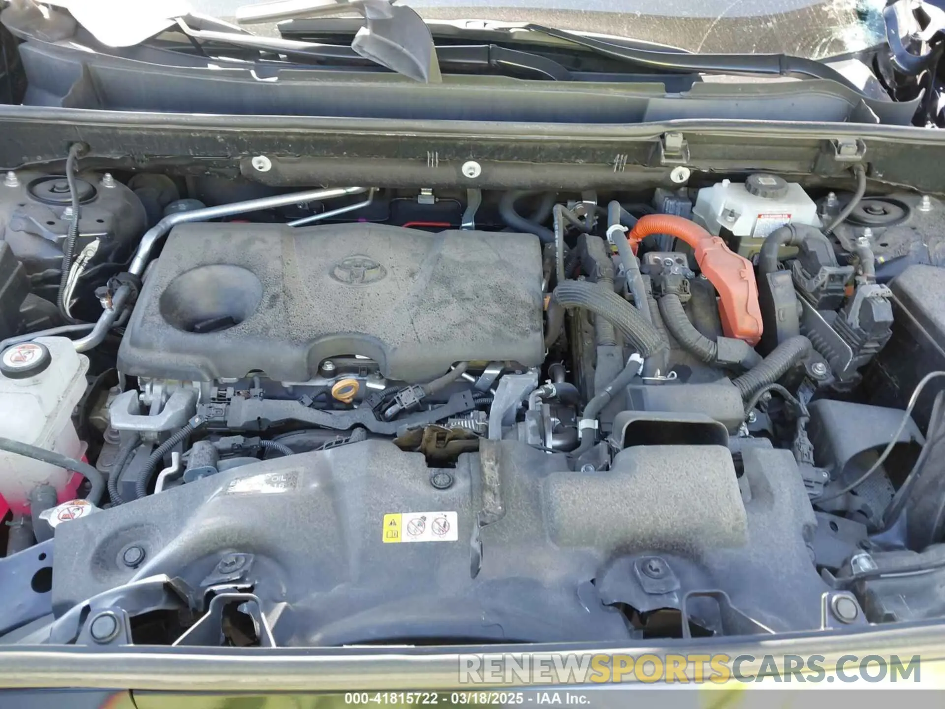 10 Photograph of a damaged car 4T3E6RFV8MU035897 TOYOTA RAV4 HYBRID 2021