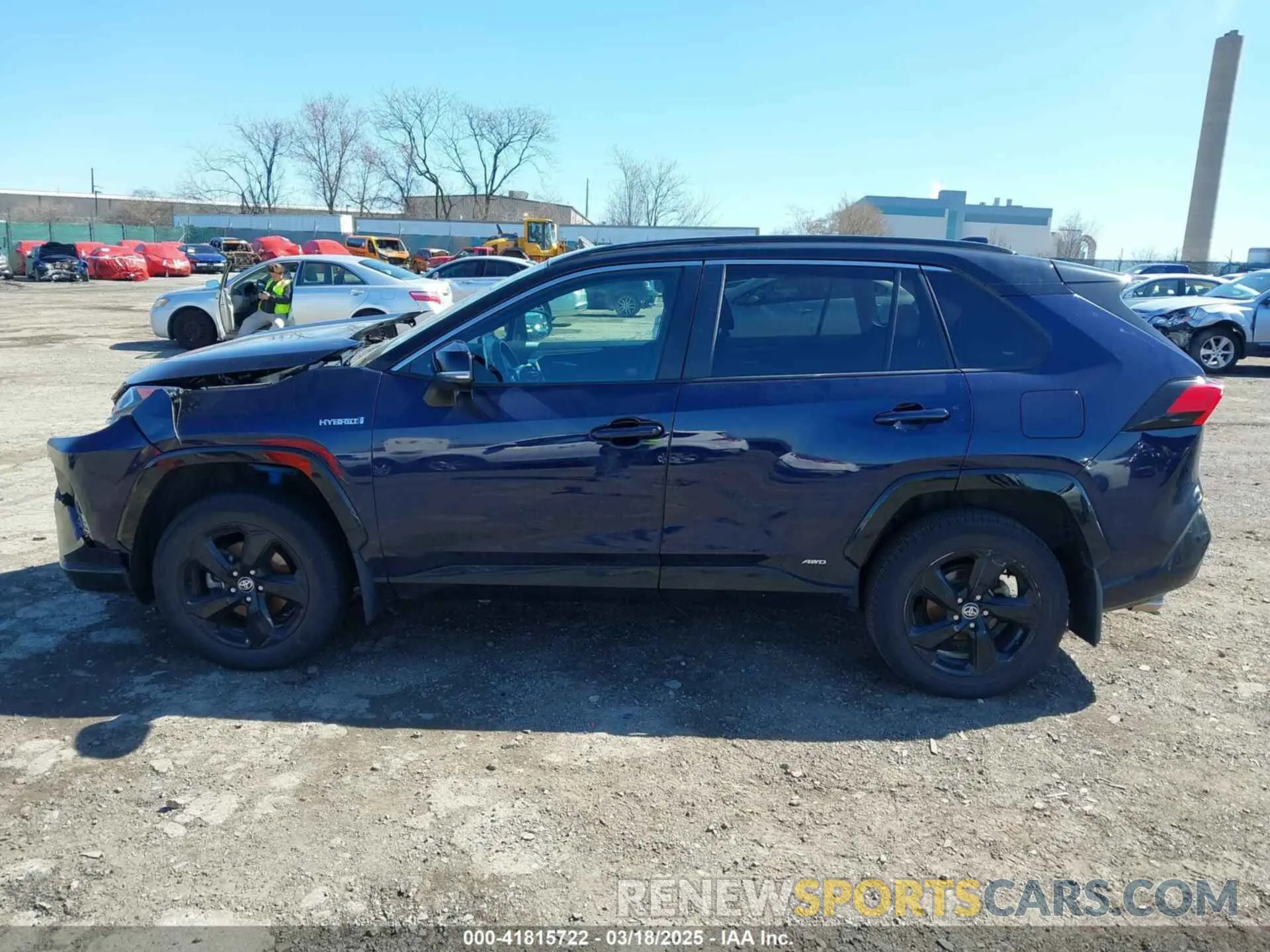13 Photograph of a damaged car 4T3E6RFV8MU035897 TOYOTA RAV4 HYBRID 2021