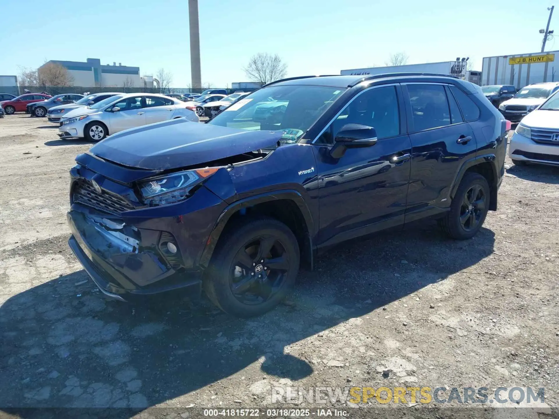 2 Photograph of a damaged car 4T3E6RFV8MU035897 TOYOTA RAV4 HYBRID 2021