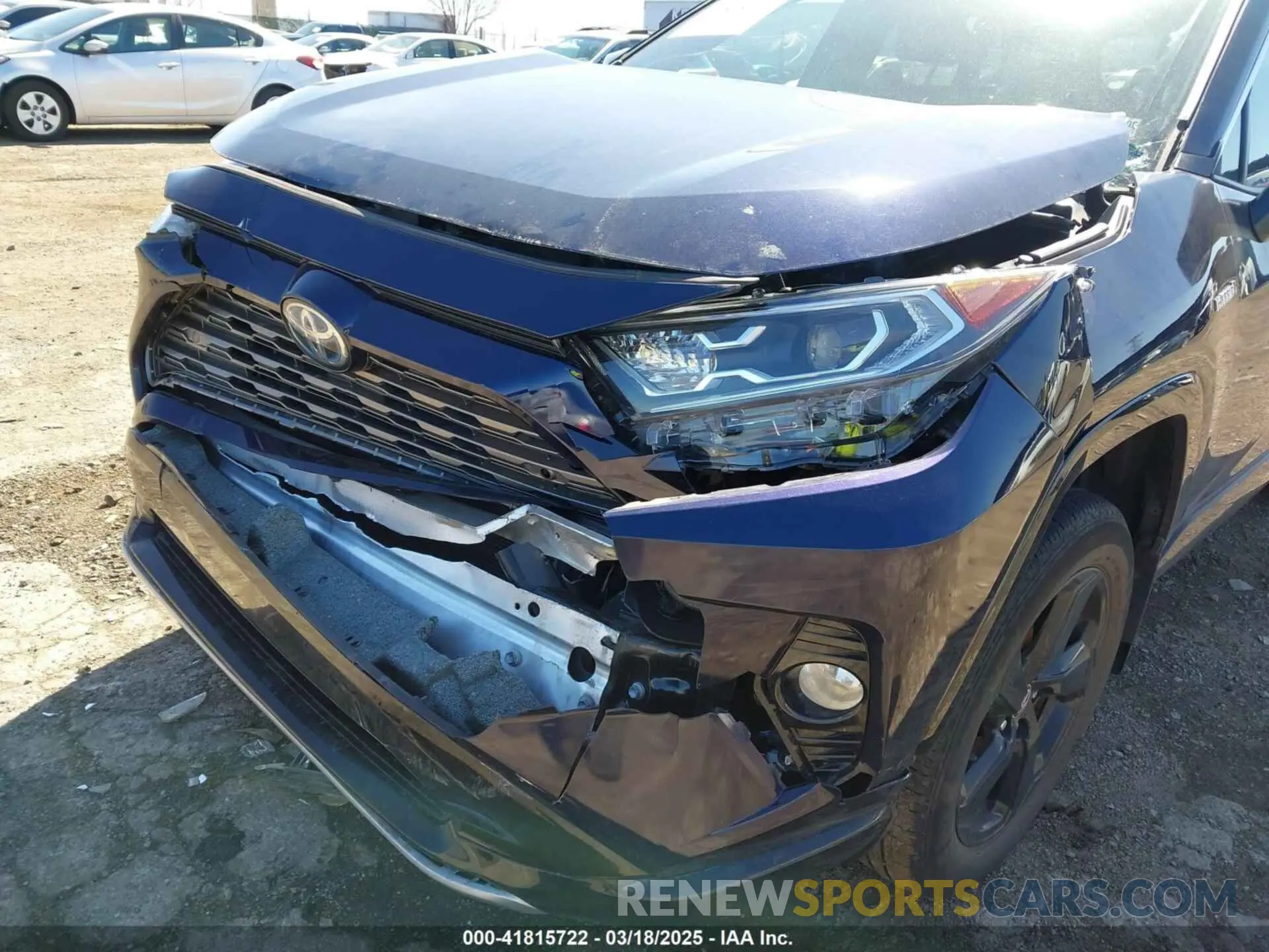 6 Photograph of a damaged car 4T3E6RFV8MU035897 TOYOTA RAV4 HYBRID 2021