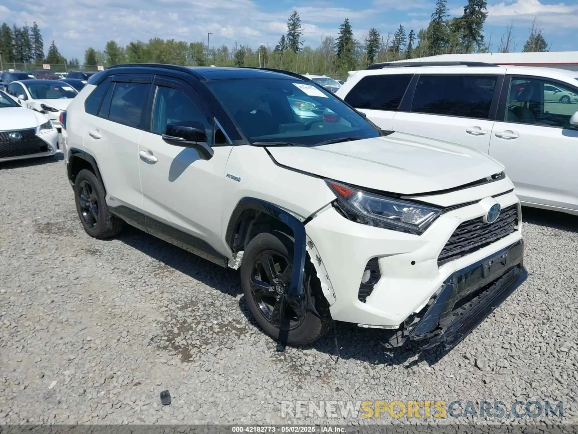 1 Фотография поврежденного автомобиля 4T3E6RFV9MU040817 TOYOTA RAV4 HYBRID 2021