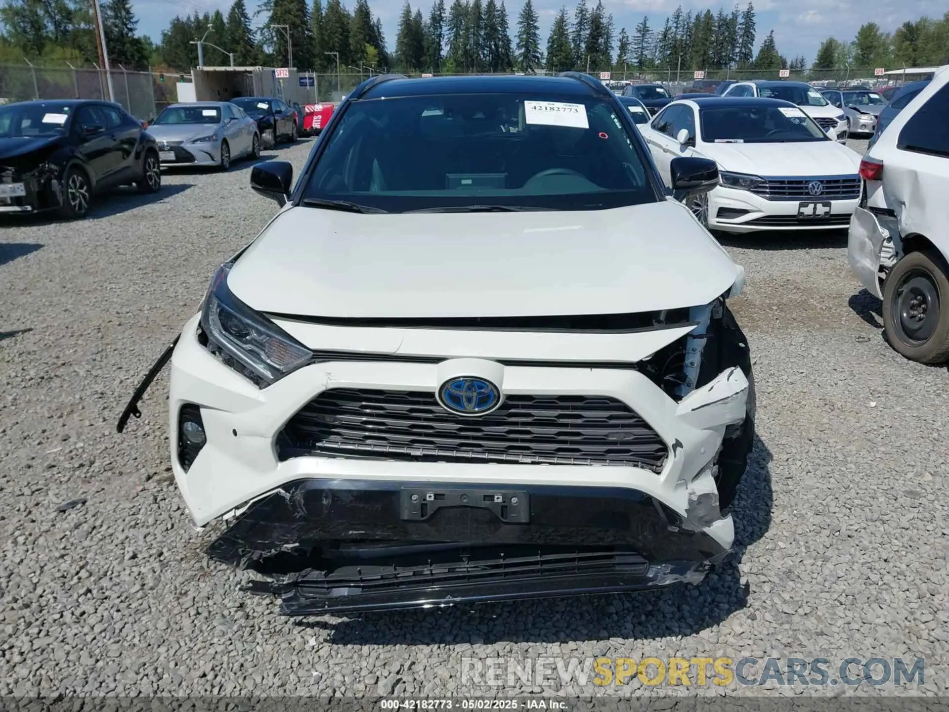 13 Фотография поврежденного автомобиля 4T3E6RFV9MU040817 TOYOTA RAV4 HYBRID 2021