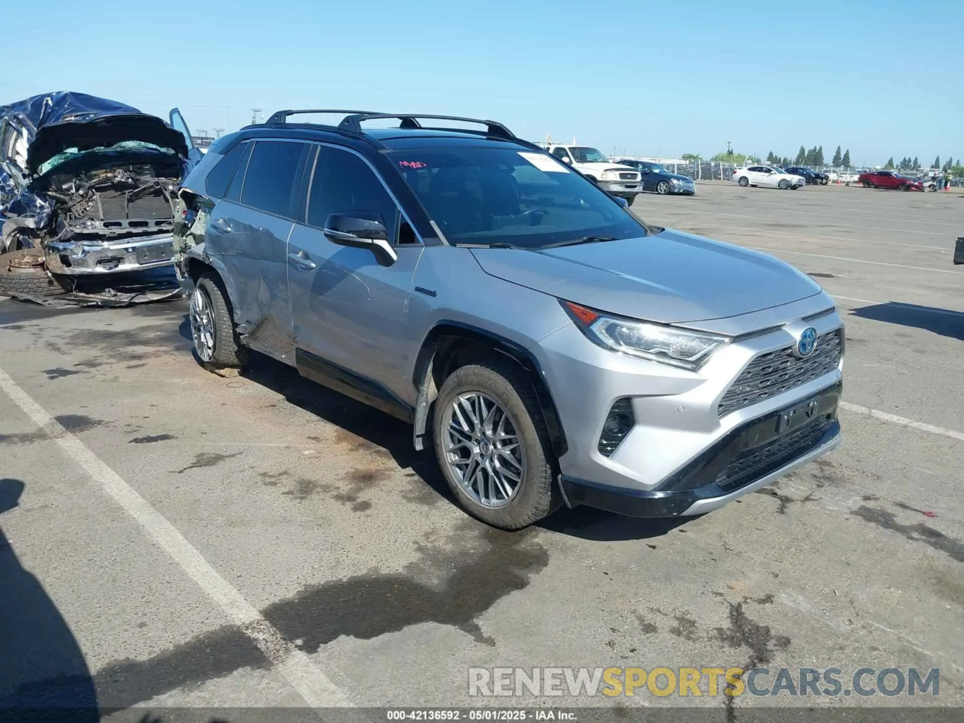 1 Фотография поврежденного автомобиля 4T3E6RFVXMU016087 TOYOTA RAV4 HYBRID 2021