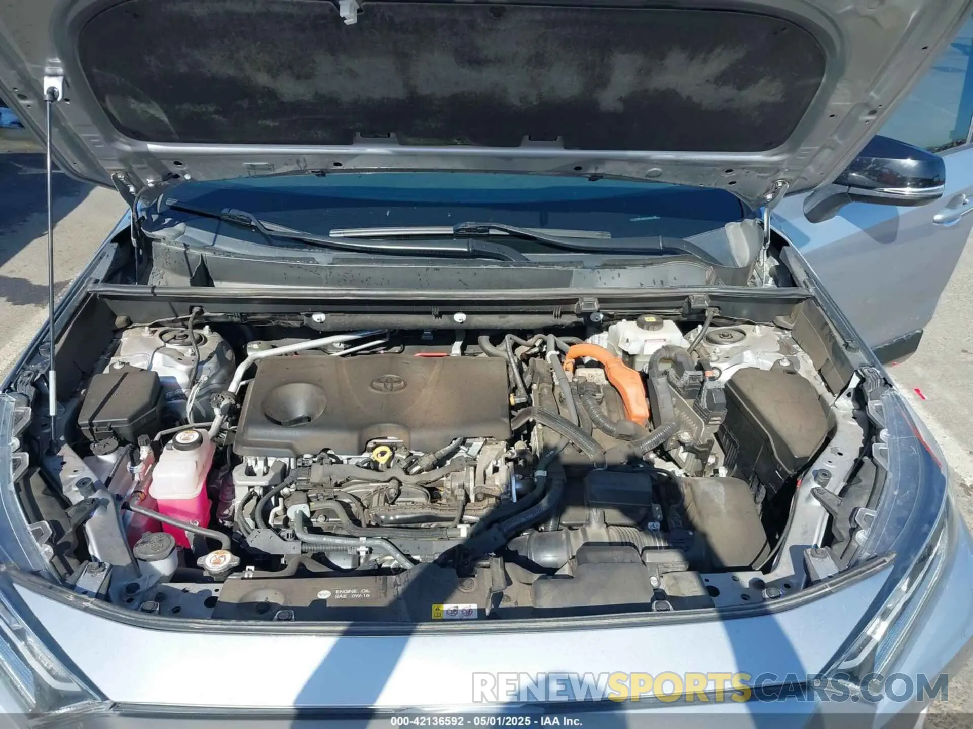 10 Фотография поврежденного автомобиля 4T3E6RFVXMU016087 TOYOTA RAV4 HYBRID 2021