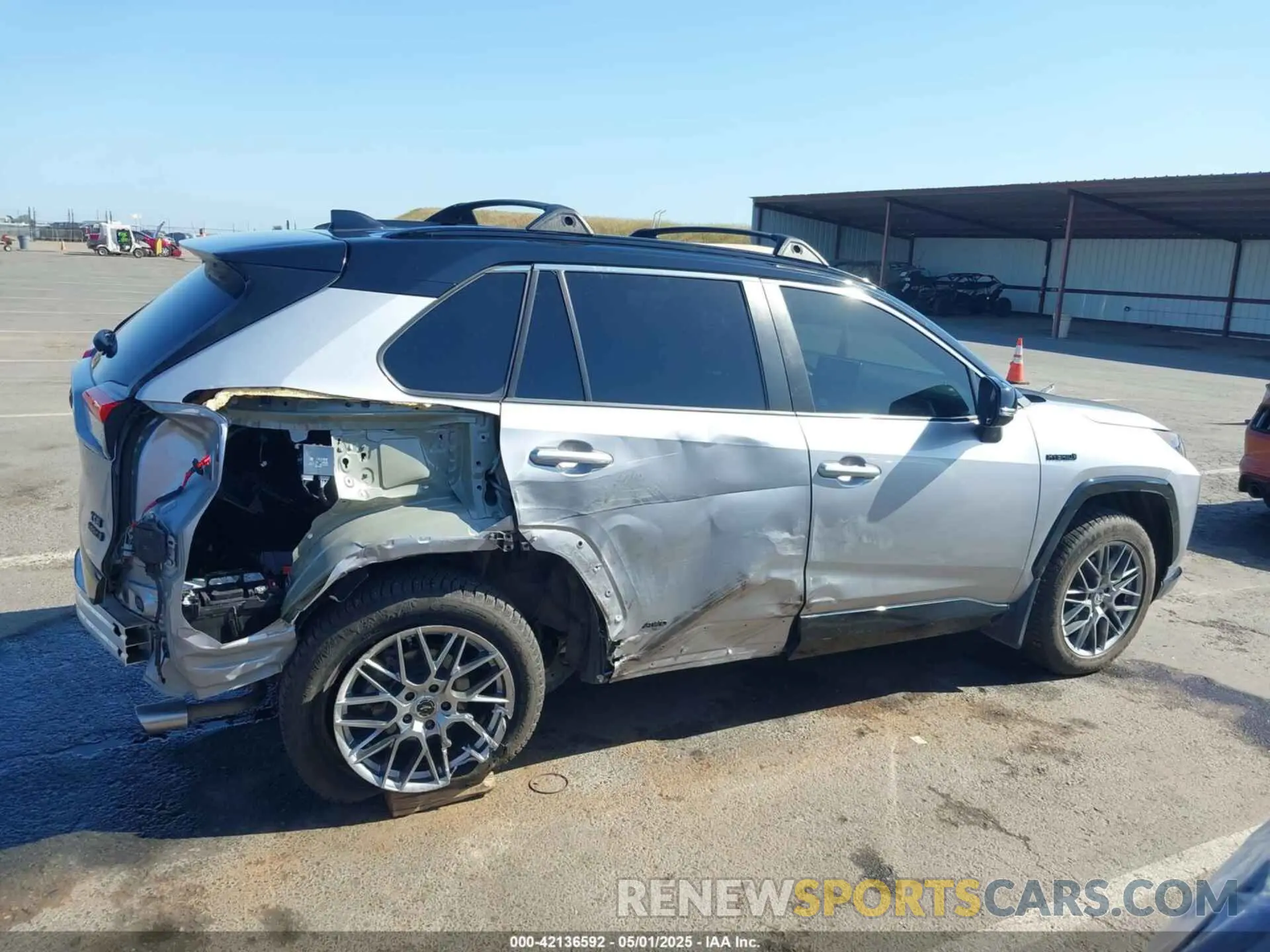 14 Фотография поврежденного автомобиля 4T3E6RFVXMU016087 TOYOTA RAV4 HYBRID 2021