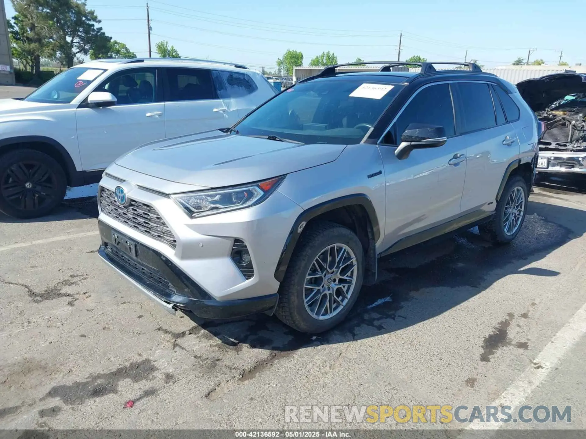 2 Фотография поврежденного автомобиля 4T3E6RFVXMU016087 TOYOTA RAV4 HYBRID 2021