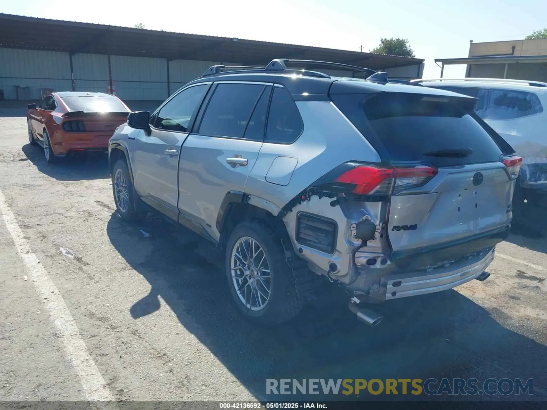 3 Фотография поврежденного автомобиля 4T3E6RFVXMU016087 TOYOTA RAV4 HYBRID 2021