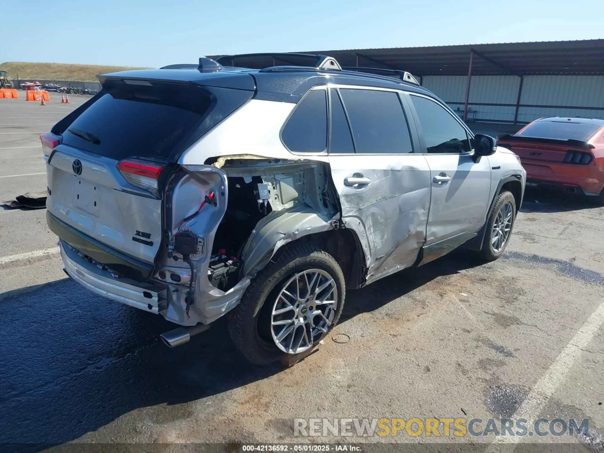 4 Фотография поврежденного автомобиля 4T3E6RFVXMU016087 TOYOTA RAV4 HYBRID 2021