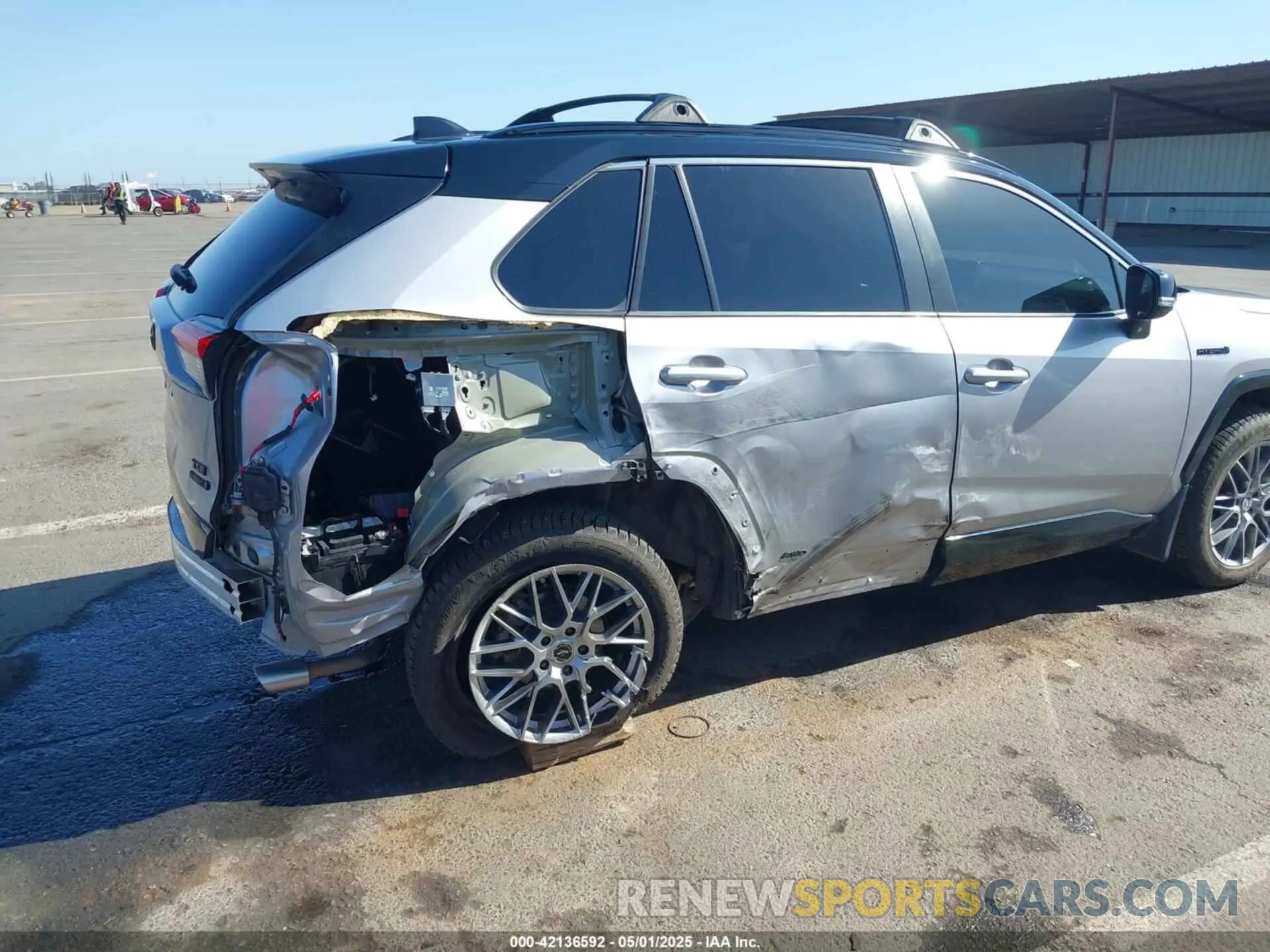6 Фотография поврежденного автомобиля 4T3E6RFVXMU016087 TOYOTA RAV4 HYBRID 2021