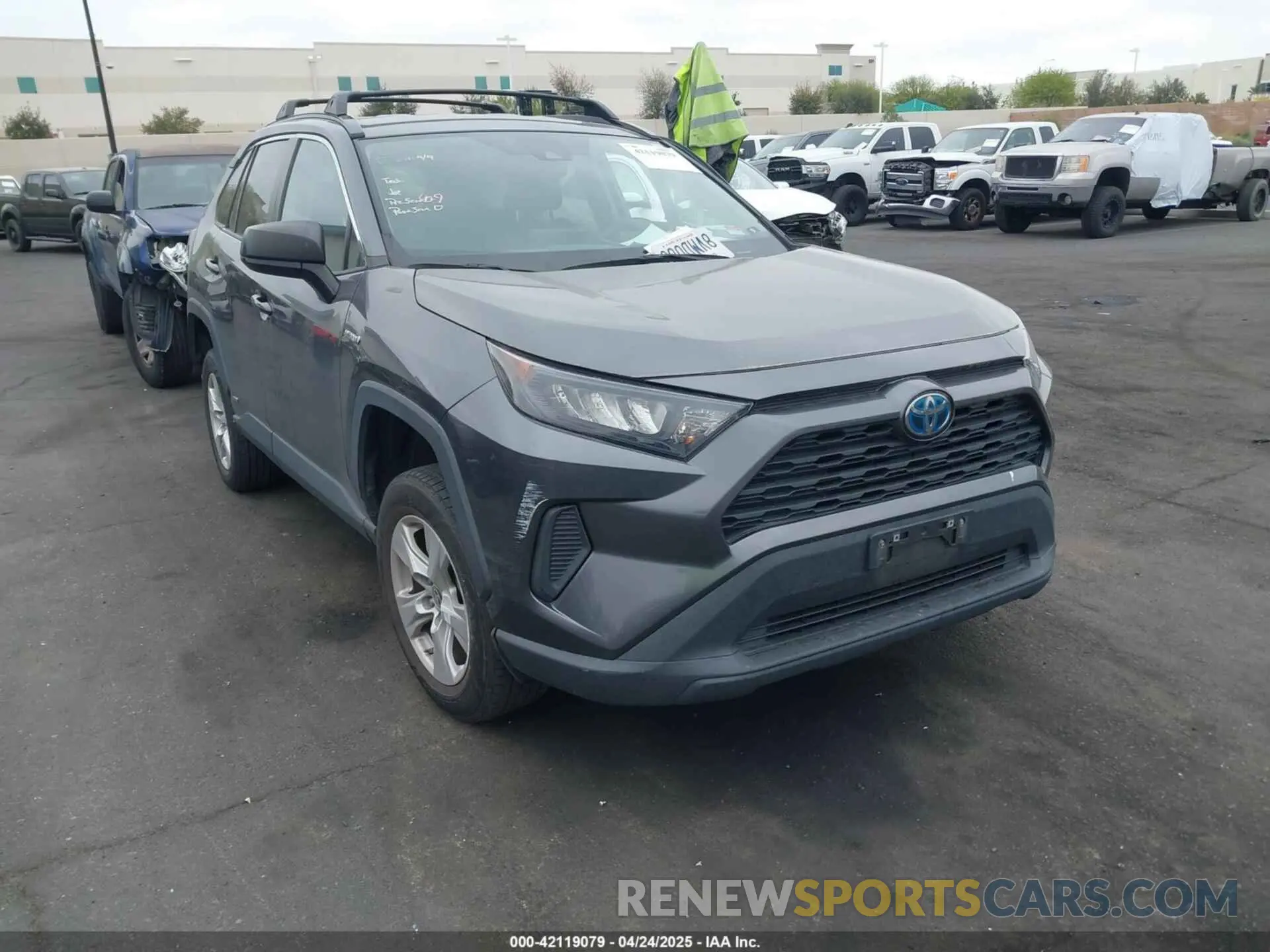 1 Фотография поврежденного автомобиля 4T3L6RFV3MU031523 TOYOTA RAV4 HYBRID 2021