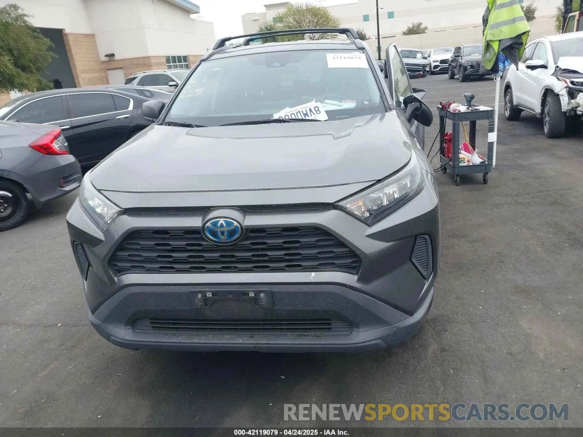 12 Фотография поврежденного автомобиля 4T3L6RFV3MU031523 TOYOTA RAV4 HYBRID 2021