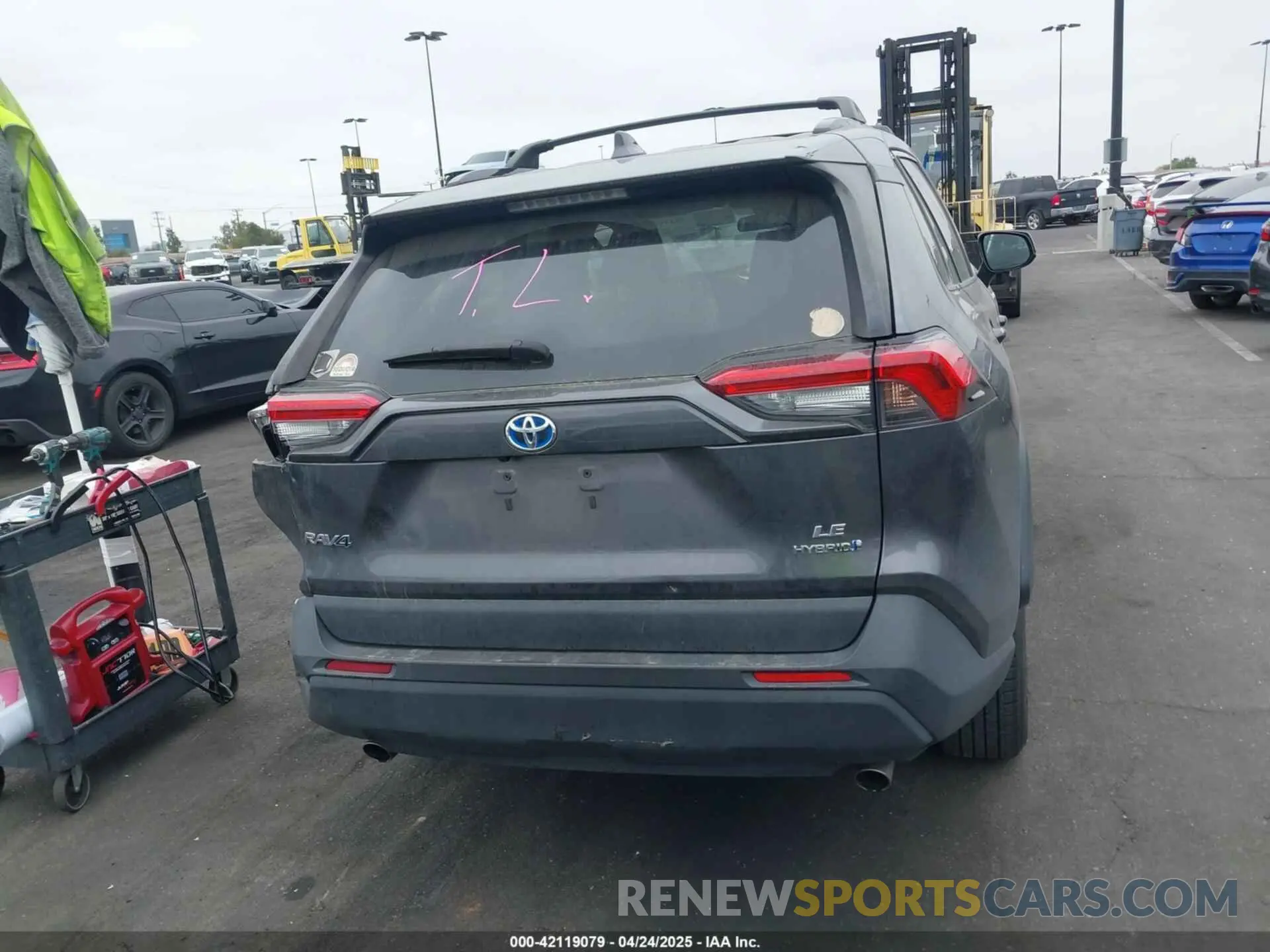 16 Фотография поврежденного автомобиля 4T3L6RFV3MU031523 TOYOTA RAV4 HYBRID 2021