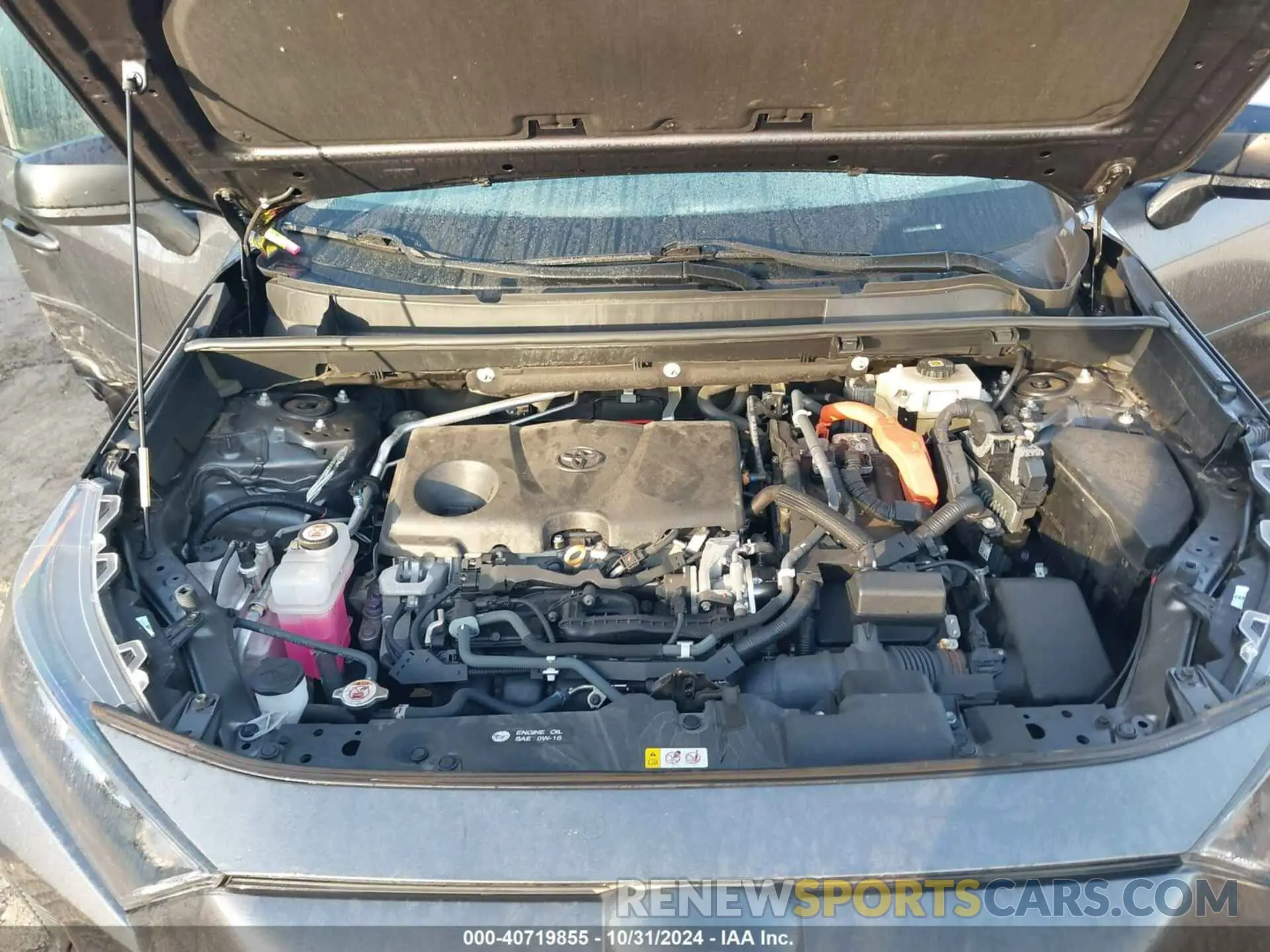 10 Photograph of a damaged car 4T3L6RFV6MU021102 TOYOTA RAV4 HYBRID 2021