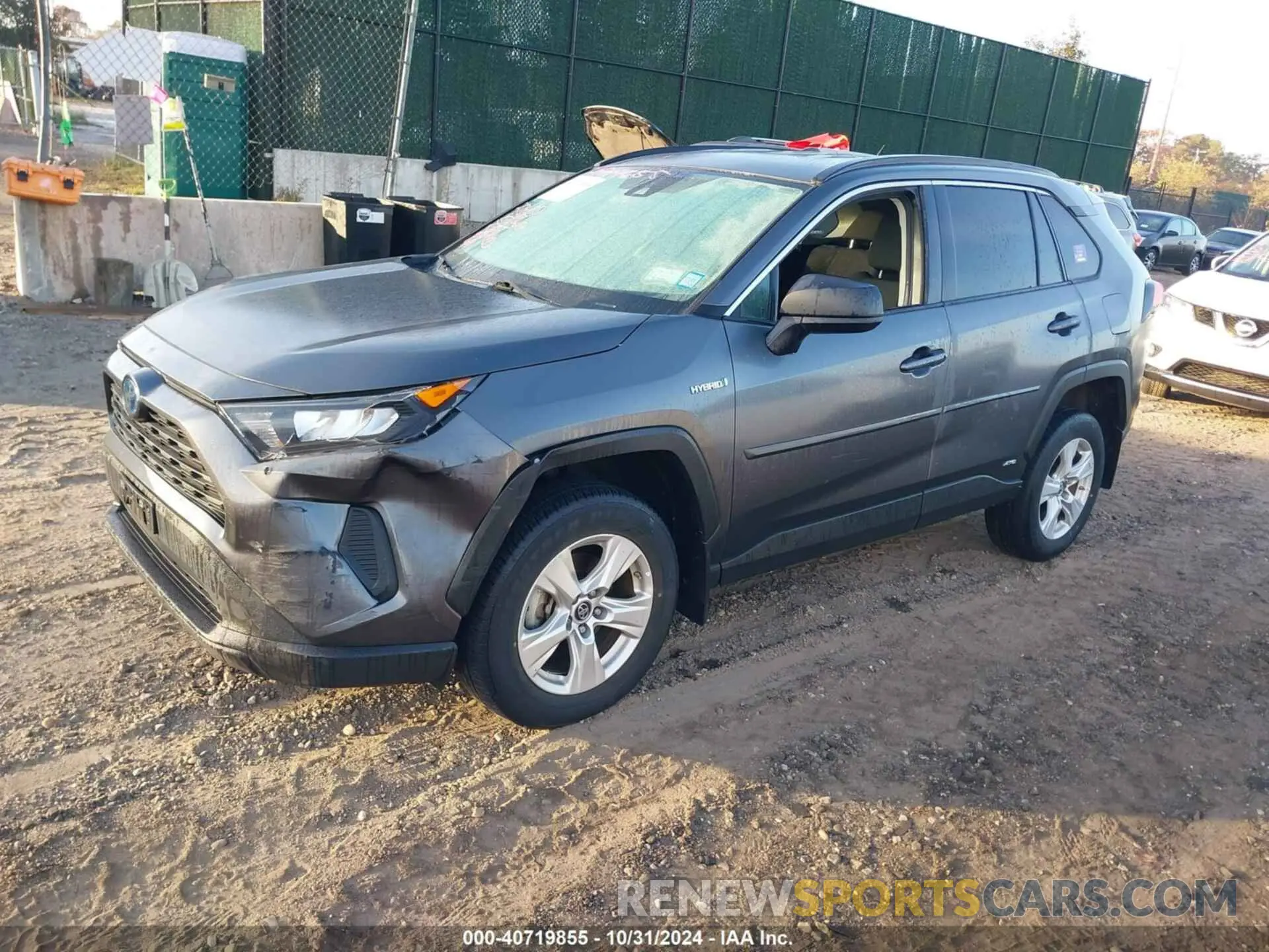 2 Photograph of a damaged car 4T3L6RFV6MU021102 TOYOTA RAV4 HYBRID 2021