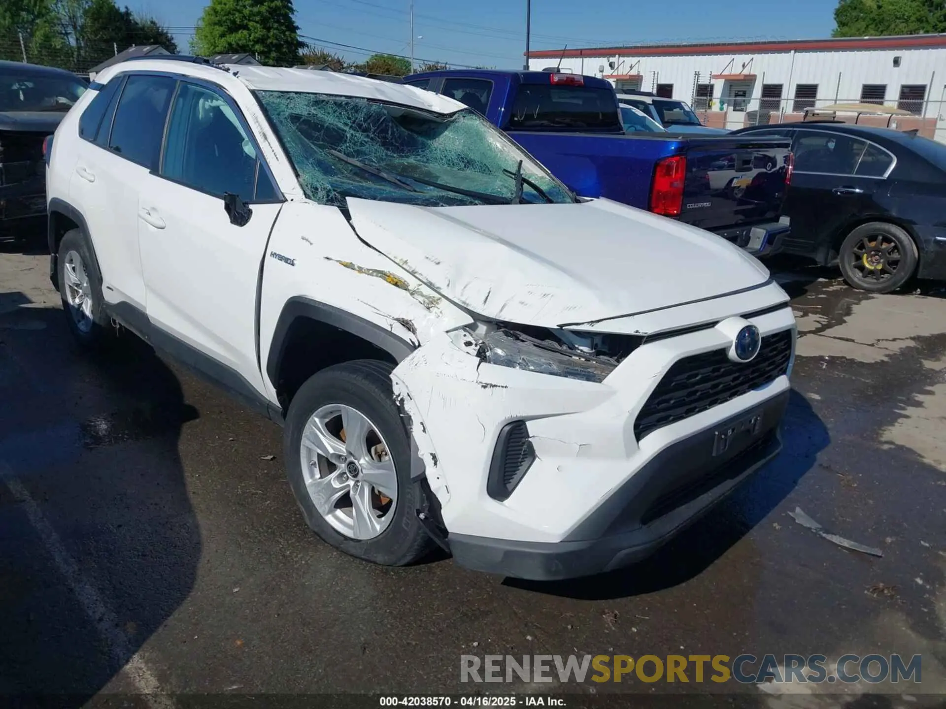 6 Photograph of a damaged car 4T3LWRFV1MU021248 TOYOTA RAV4 HYBRID 2021
