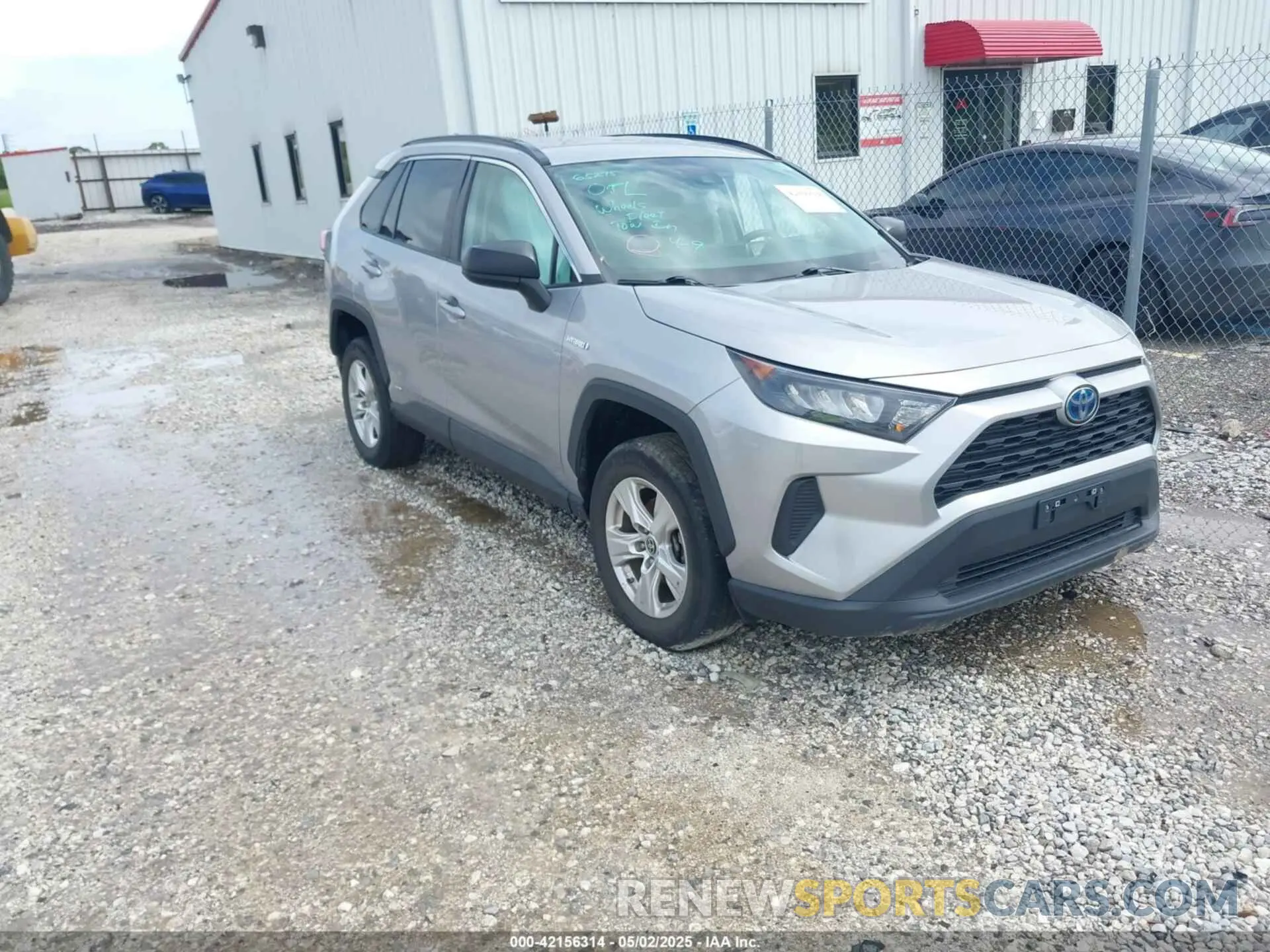 1 Photograph of a damaged car 4T3LWRFV1MU039779 TOYOTA RAV4 HYBRID 2021
