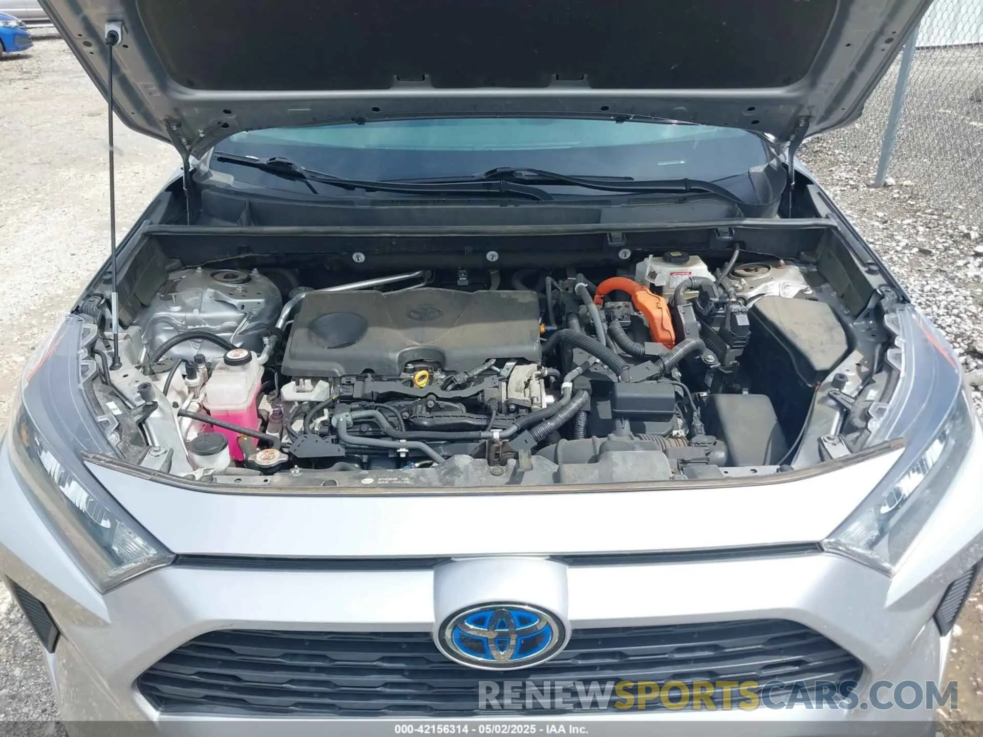 10 Photograph of a damaged car 4T3LWRFV1MU039779 TOYOTA RAV4 HYBRID 2021