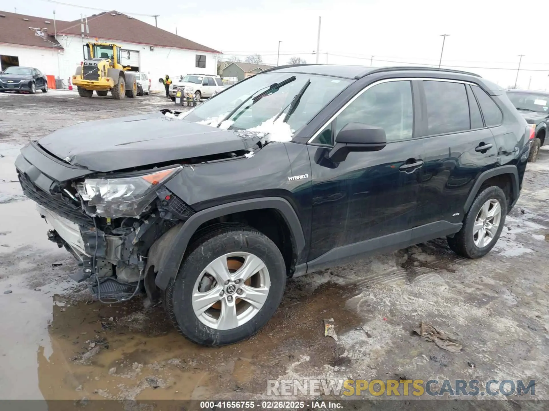 2 Photograph of a damaged car 4T3LWRFV2MU019489 TOYOTA RAV4 HYBRID 2021