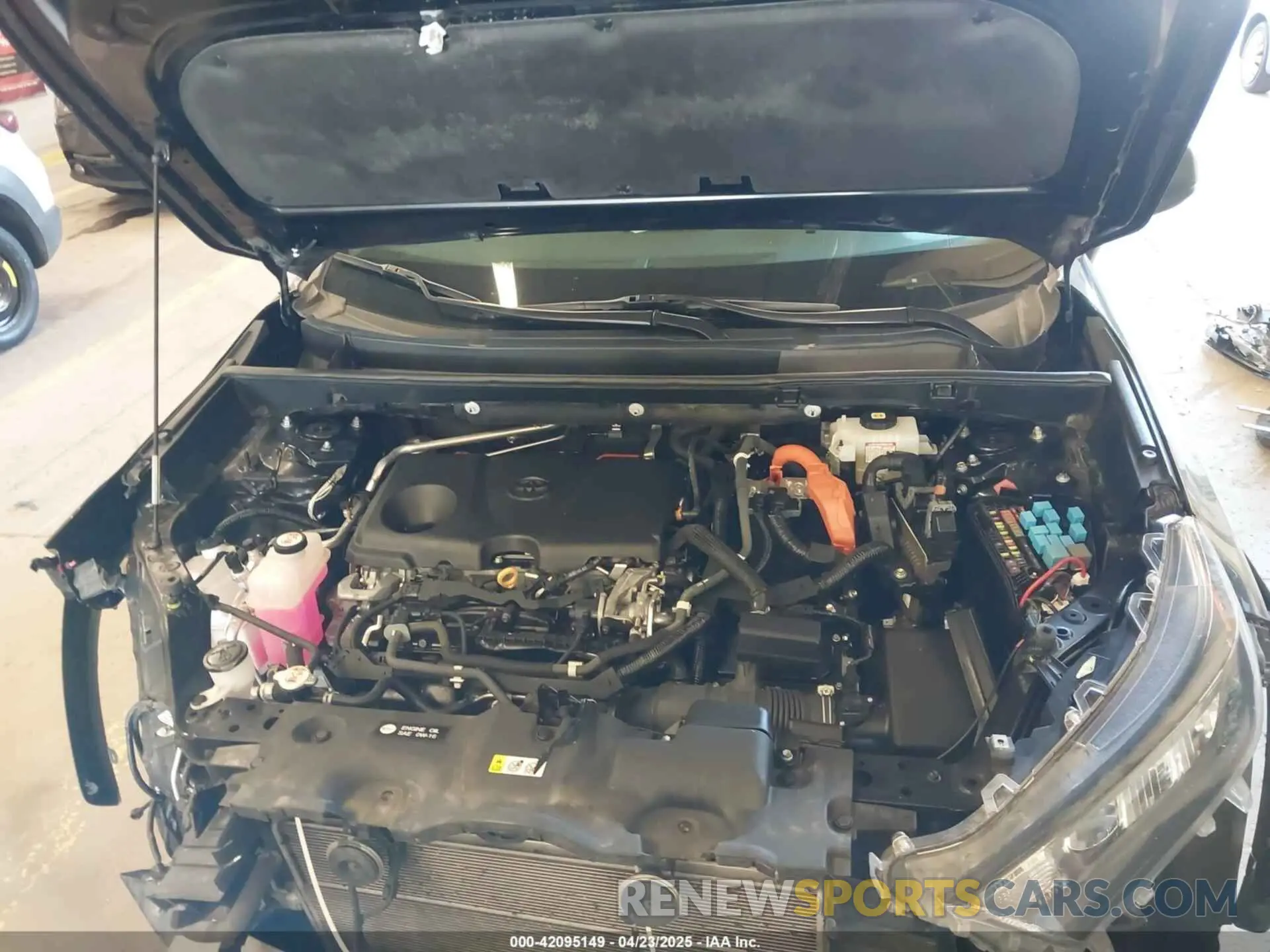 10 Photograph of a damaged car 4T3LWRFV7MU021741 TOYOTA RAV4 HYBRID 2021