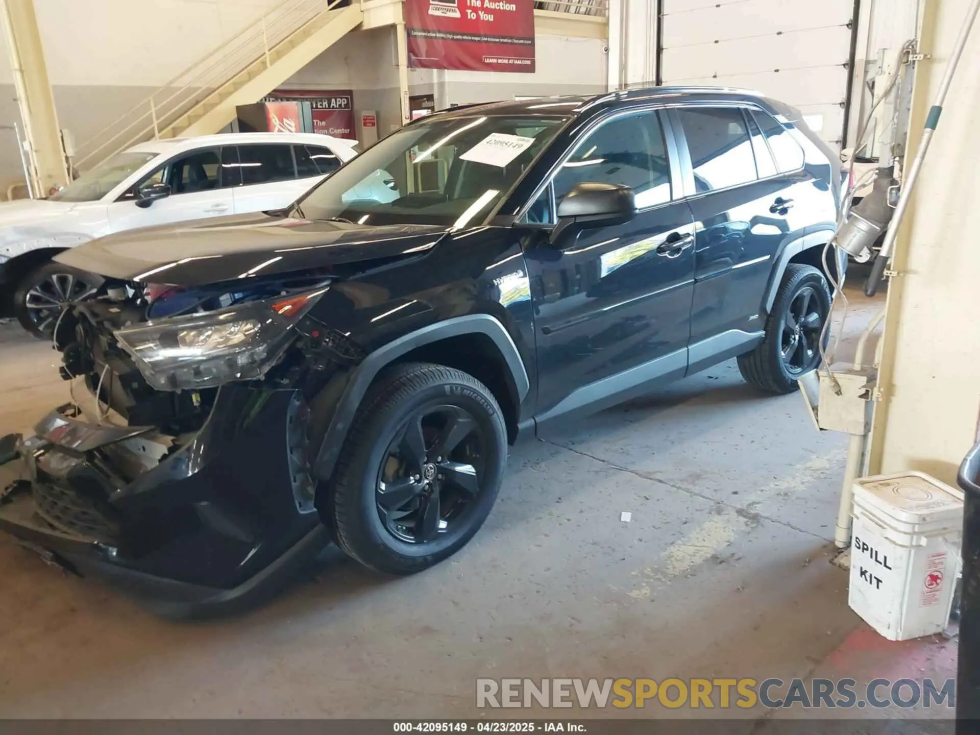 2 Photograph of a damaged car 4T3LWRFV7MU021741 TOYOTA RAV4 HYBRID 2021