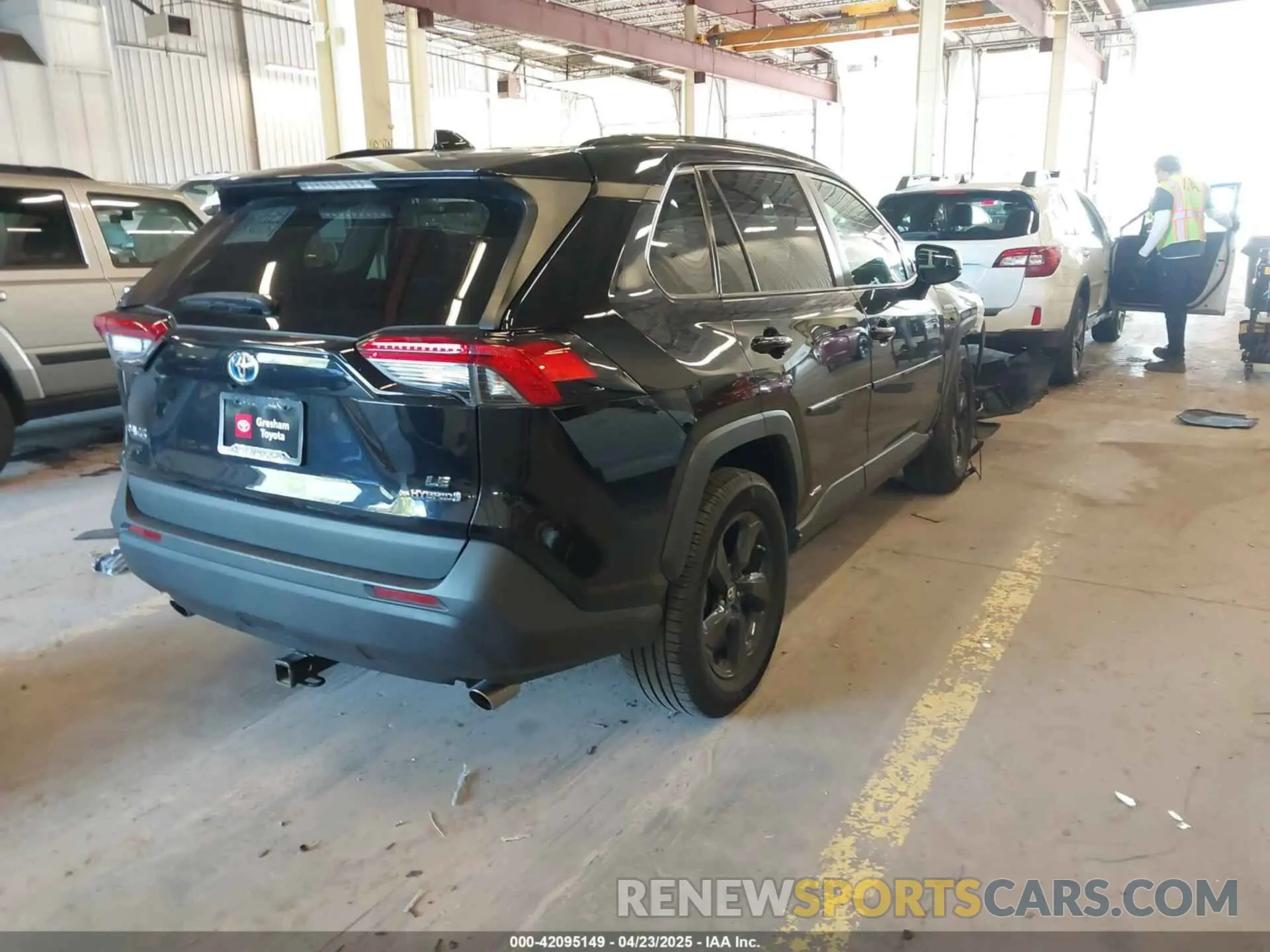 4 Photograph of a damaged car 4T3LWRFV7MU021741 TOYOTA RAV4 HYBRID 2021