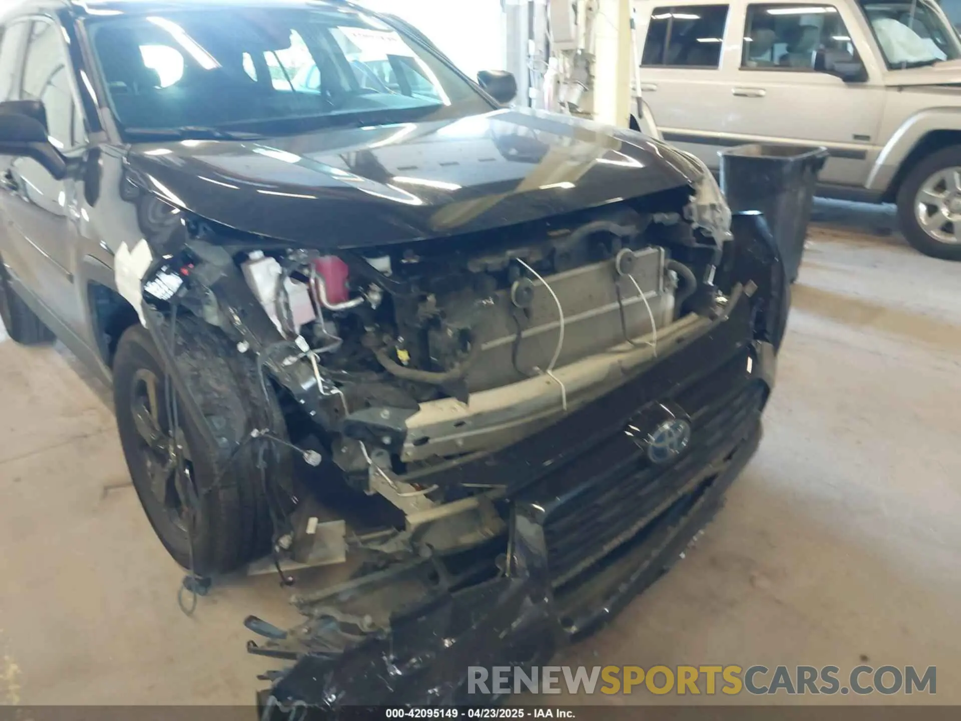 6 Photograph of a damaged car 4T3LWRFV7MU021741 TOYOTA RAV4 HYBRID 2021