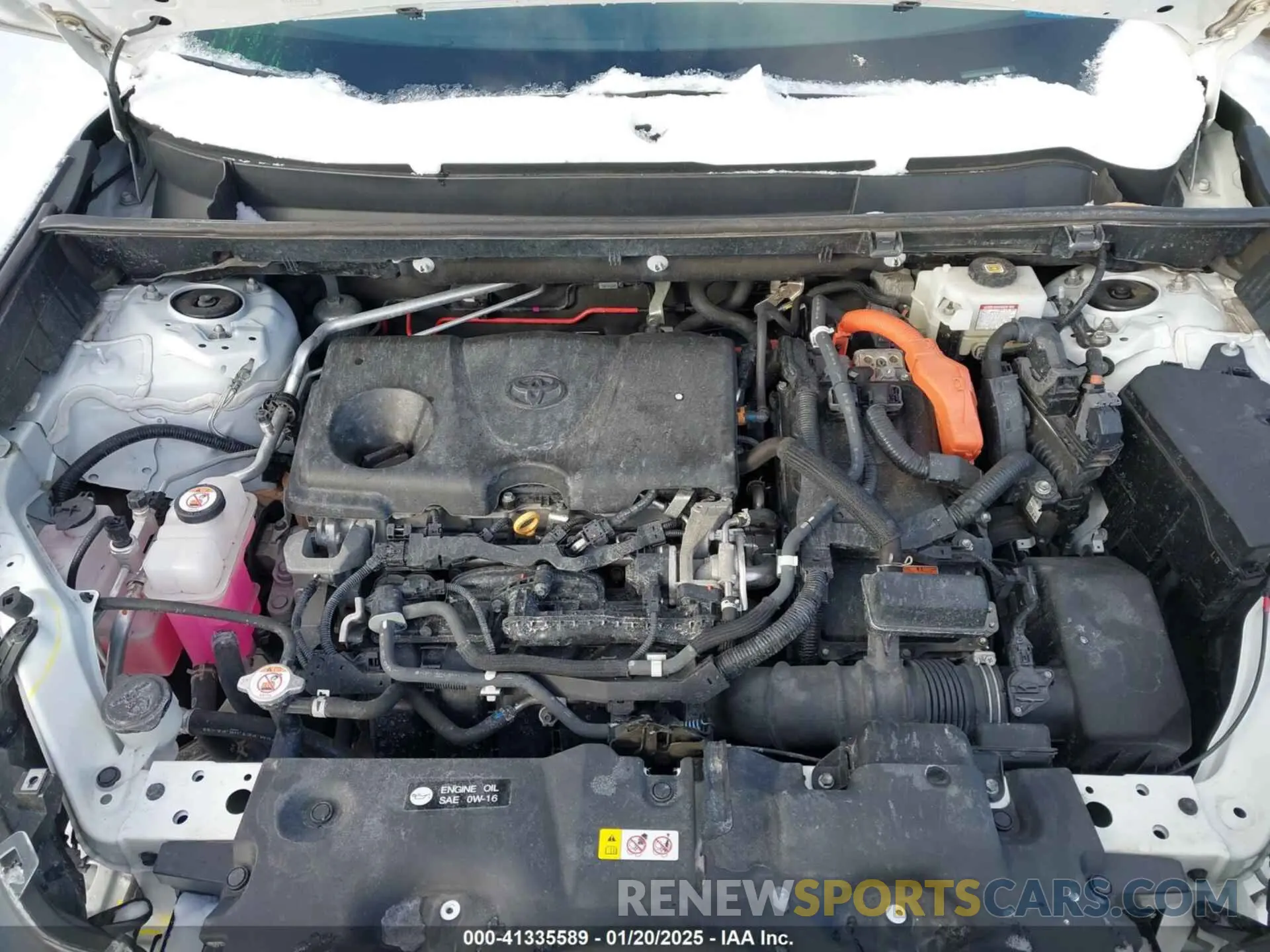 10 Фотография поврежденного автомобиля 4T3LWRFV9MU047628 TOYOTA RAV4 HYBRID 2021