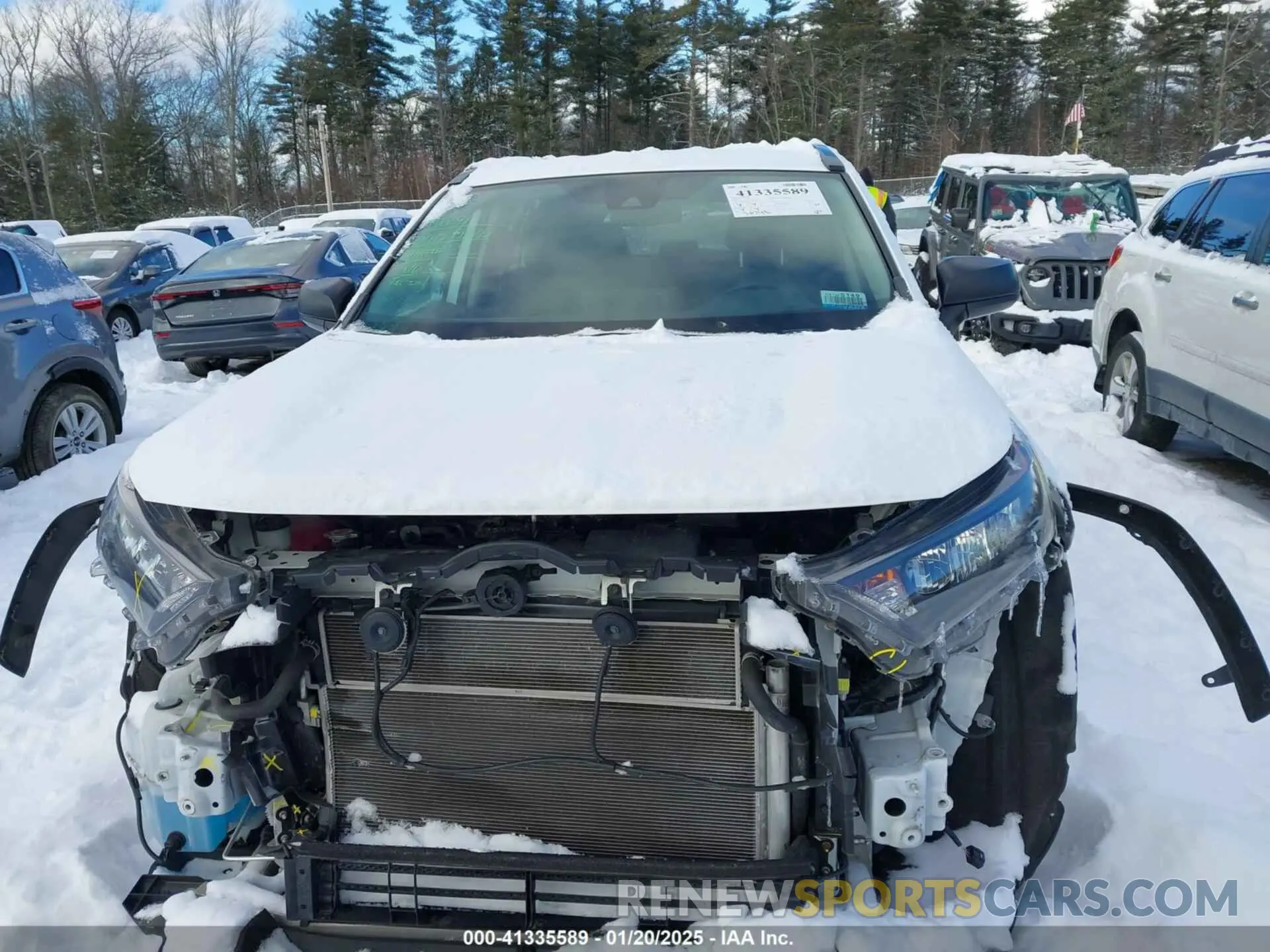 13 Фотография поврежденного автомобиля 4T3LWRFV9MU047628 TOYOTA RAV4 HYBRID 2021