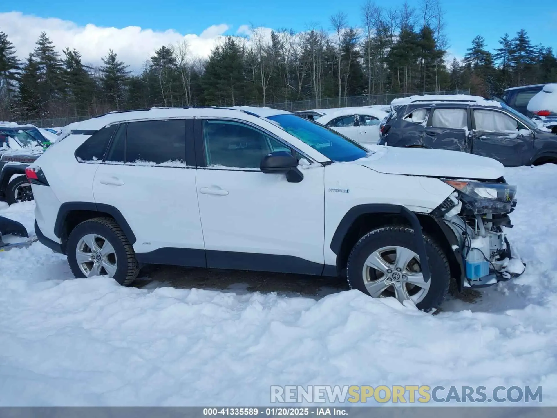14 Фотография поврежденного автомобиля 4T3LWRFV9MU047628 TOYOTA RAV4 HYBRID 2021