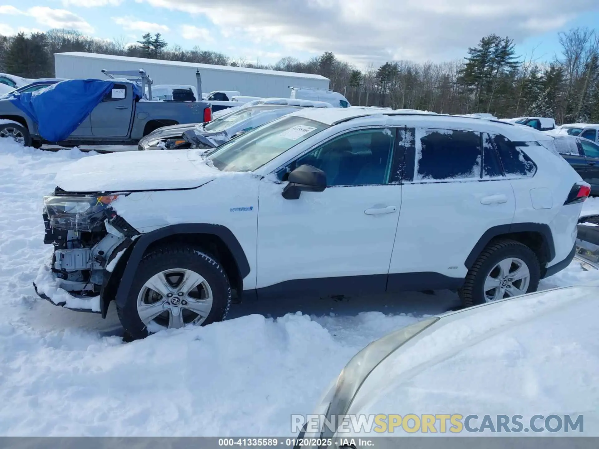 15 Фотография поврежденного автомобиля 4T3LWRFV9MU047628 TOYOTA RAV4 HYBRID 2021